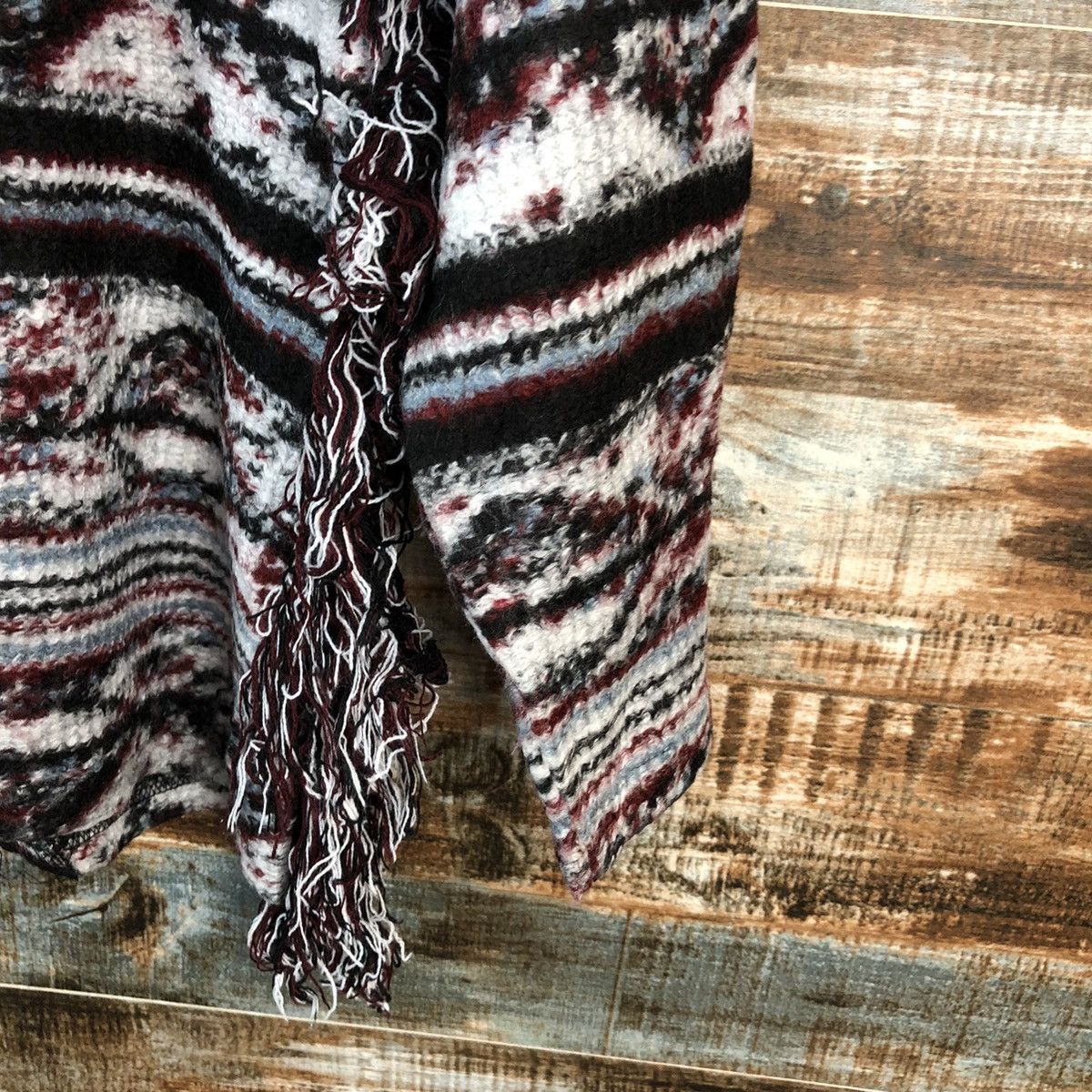 Japanese Brand Japan vintage fur shaggy navajo Cardigan Knitwear #2494 Size US M / EU 48-50 / 2 - 16 Thumbnail