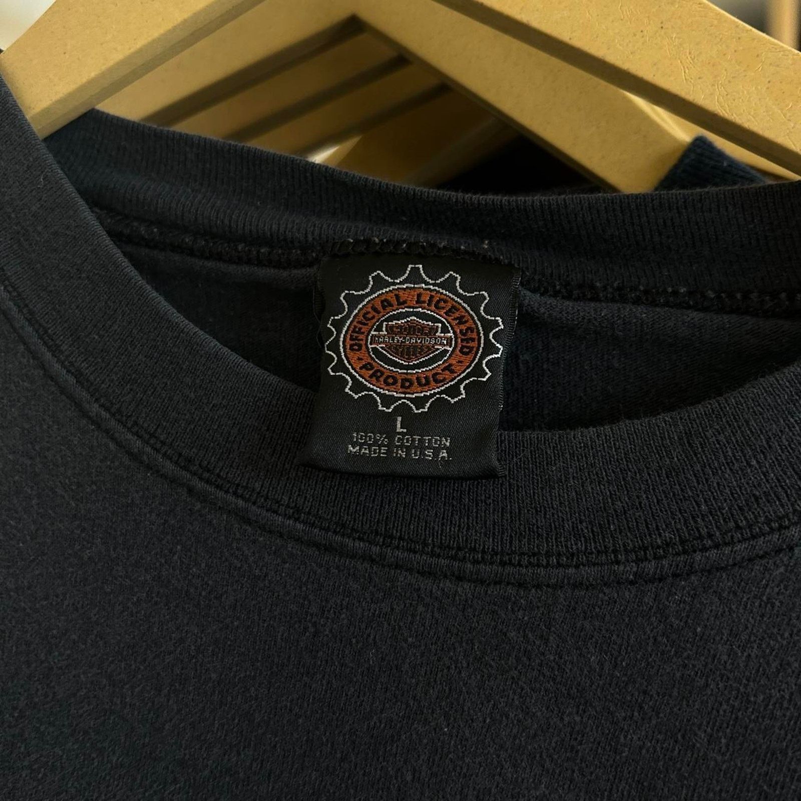 Harley Davidson Vintage Harley Davidson Wraparound Tee 1996 Size US L / EU 52-54 / 3 - 5 Thumbnail