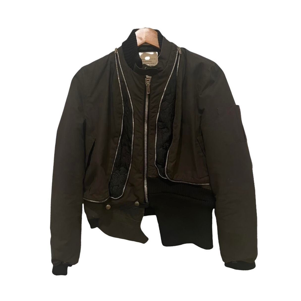 Pre-owned Chalayan Aw00 Deconstructed Bondage Cropped Jacket In Brown