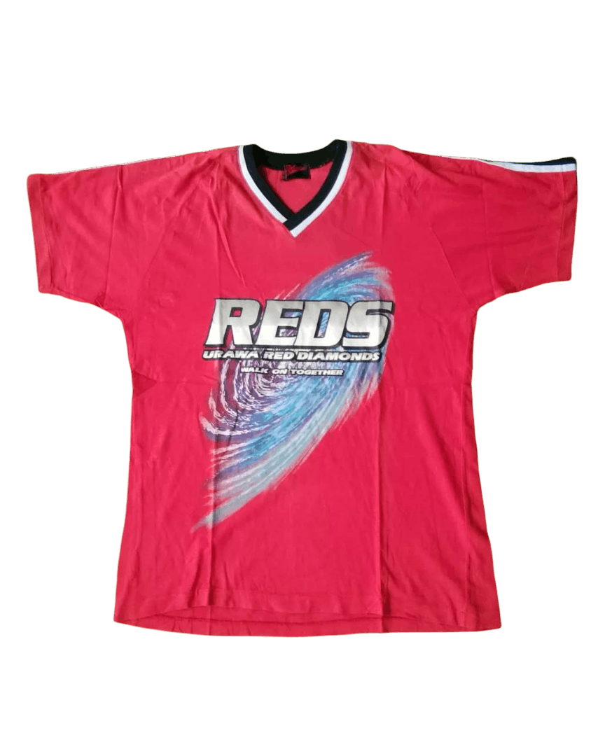 Japanese Brand × Vintage Vintage Urawa Red Diamonds Shinji 8 Red Soccer Tees Size US M / EU 48-50 / 2 - 3 Thumbnail