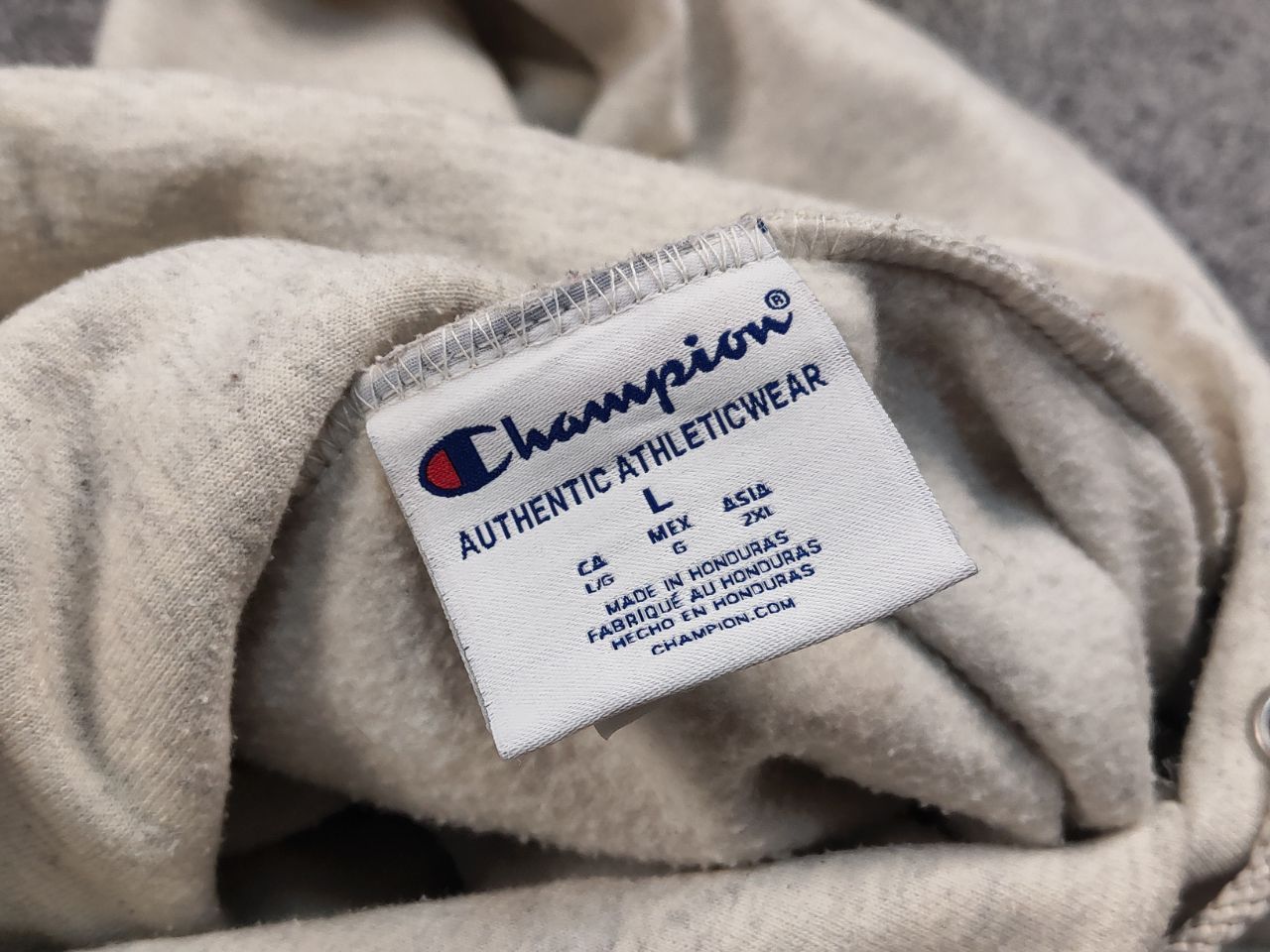 Champion Vintage Champion x Ucla Logo Classic Oversize Gray Hoodie Size US L / EU 52-54 / 3 - 9 Thumbnail