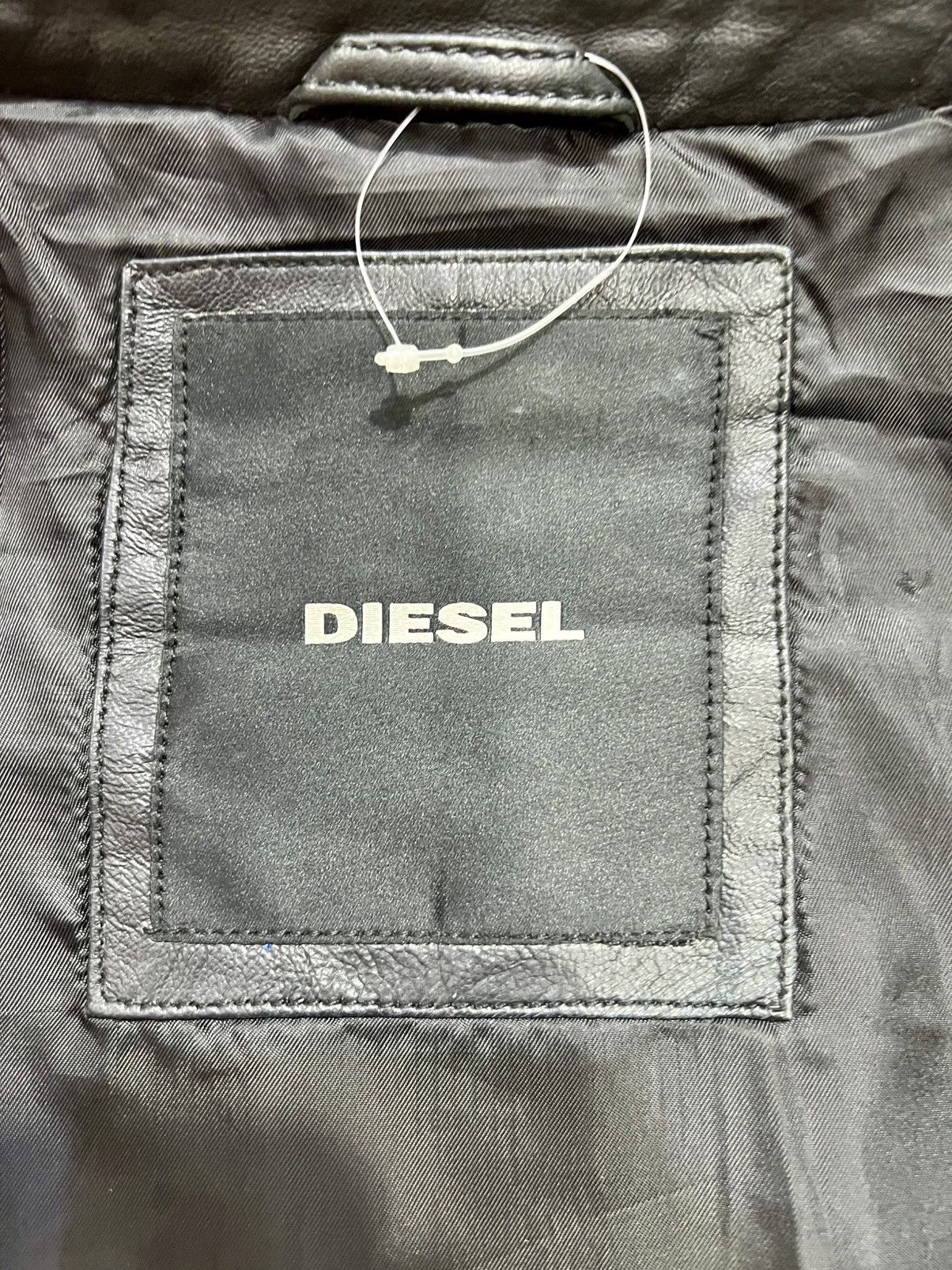 Diesel Diesel leather jacket size L Size US L / EU 52-54 / 3 - 11 Thumbnail