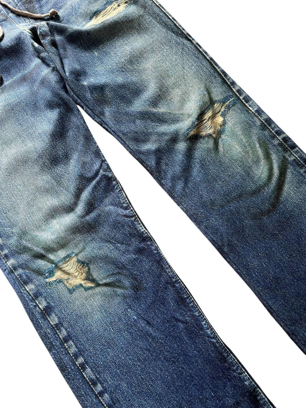 TALKING ABOUT THE ABSTRACTION Talking About The Abstraction 🇯🇵 Trompe L’œil Sweatpants Size US 30 / EU 46 - 7 Thumbnail