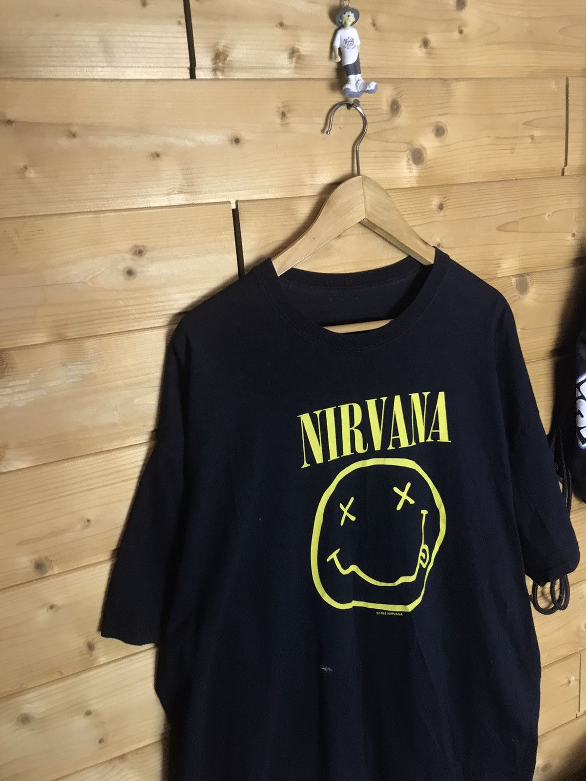 Nirvana 1992 vintage 90s Nirvana t-shirt Size US XXL / EU 58 / 5 - 2 Thumbnail