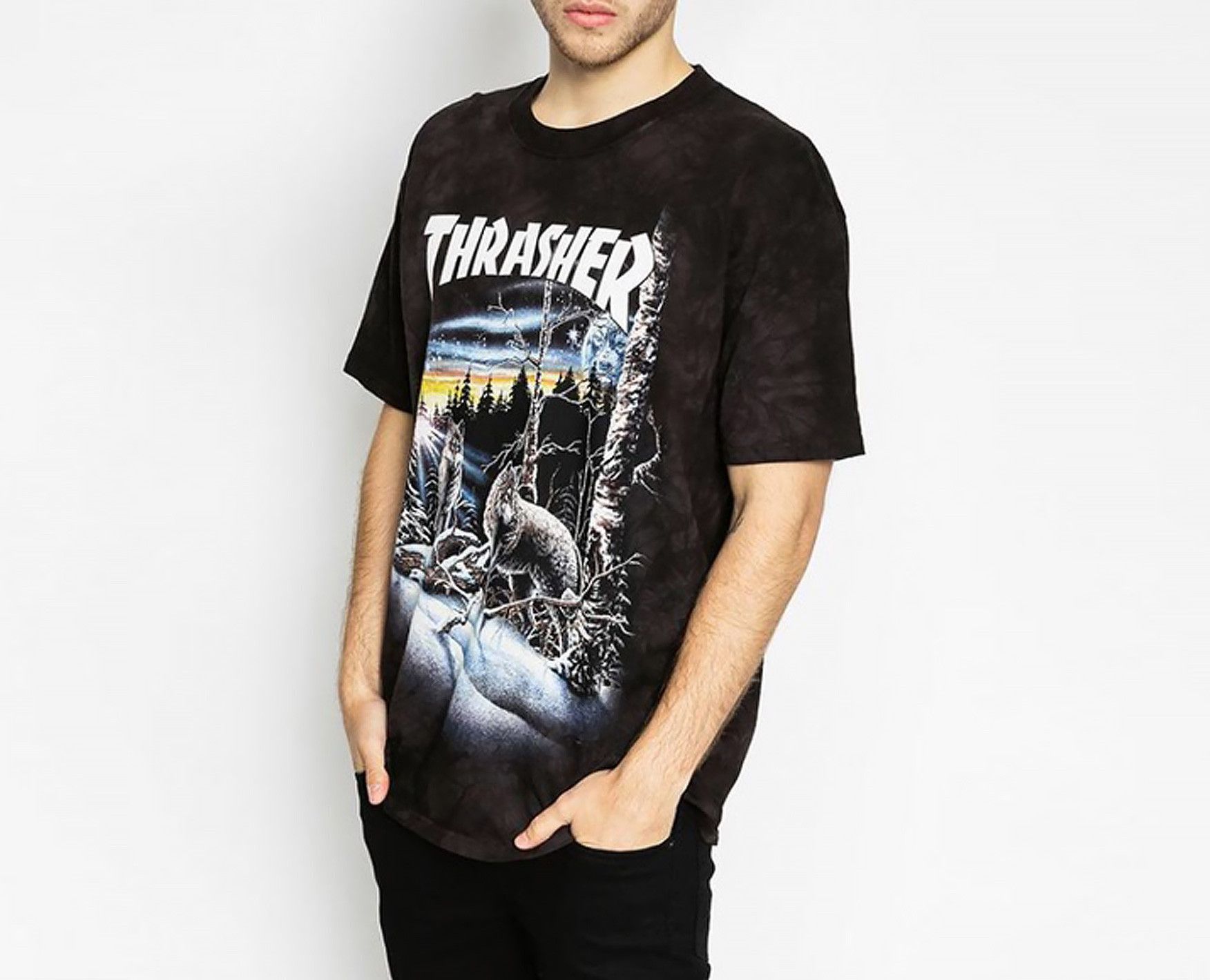 Thrasher Thrasher x The Mountian 13 Wolves Tee Size US L / EU 52-54 / 3 - 12 Thumbnail