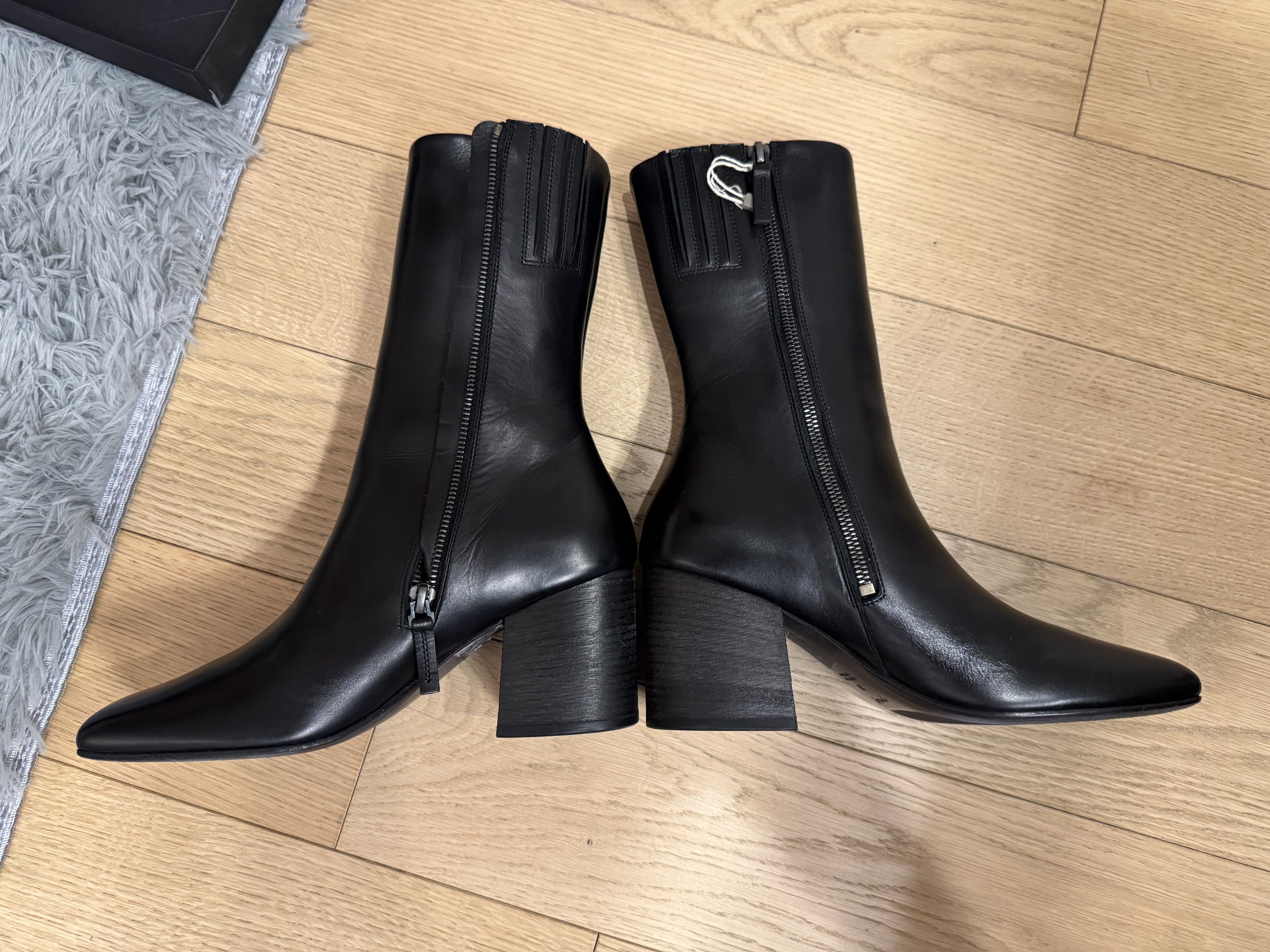 Marsell Marsell Pinneta Tronchetto Block Heel Boot Size US 7.5 / IT 37.5 - 3 Thumbnail