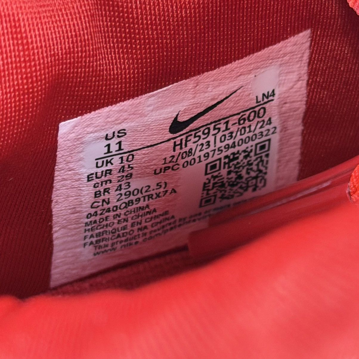 Nike NEW Nike LeBron 21 James Gang Size 11 HF5951-600 Red Men’s Size US 11 / EU 44 - 9 Thumbnail