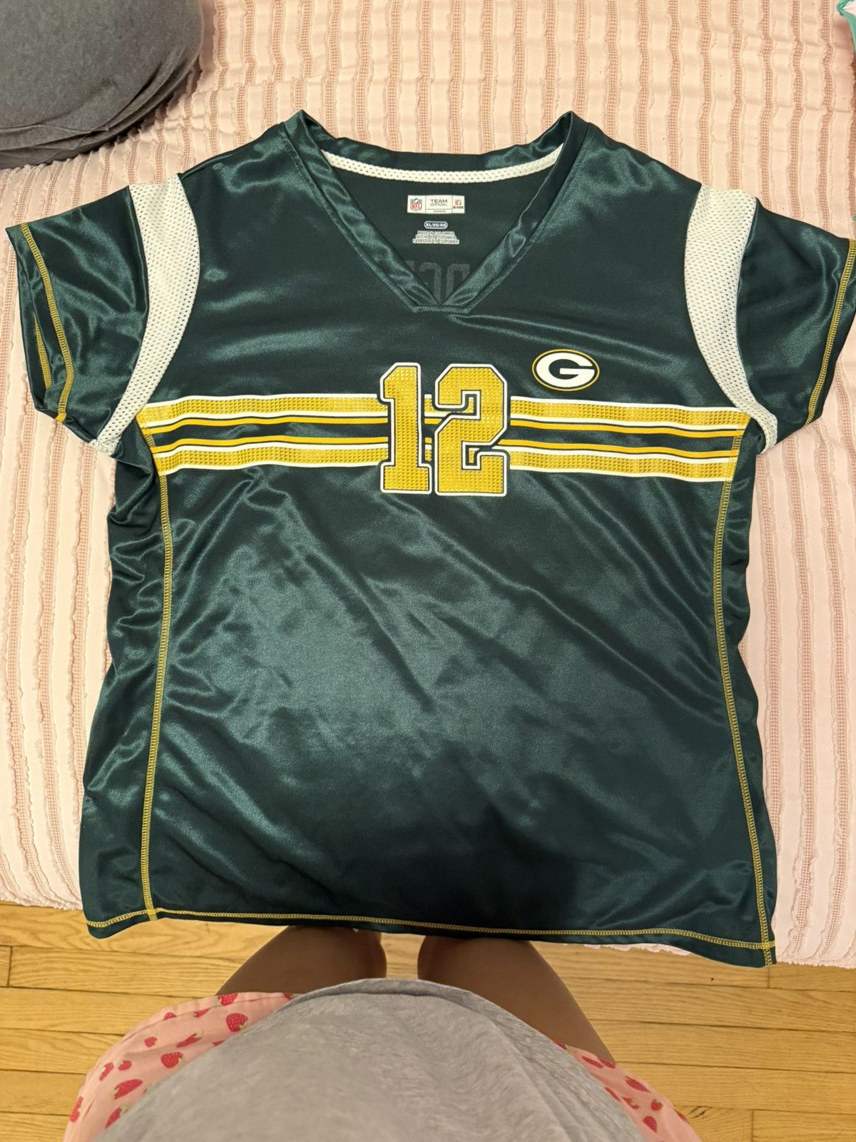 NFL GreenBay Packers Womens Jersey Size XL / US 12-14 / IT 48-50 - 1 Thumbnail