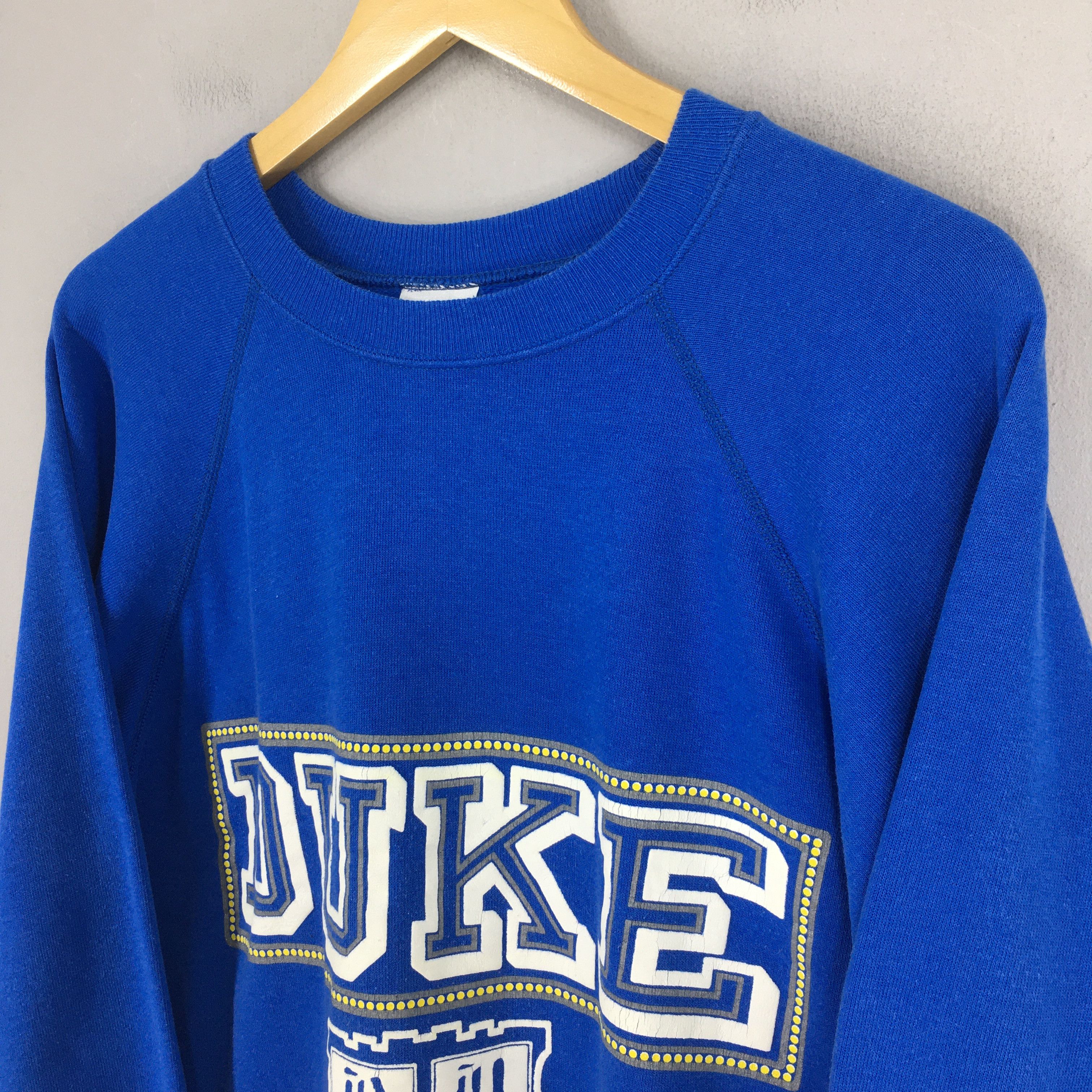 Other Vintage Duke University Blue Sweatshirt Large Size US L / EU 52-54 / 3 - 3 Thumbnail