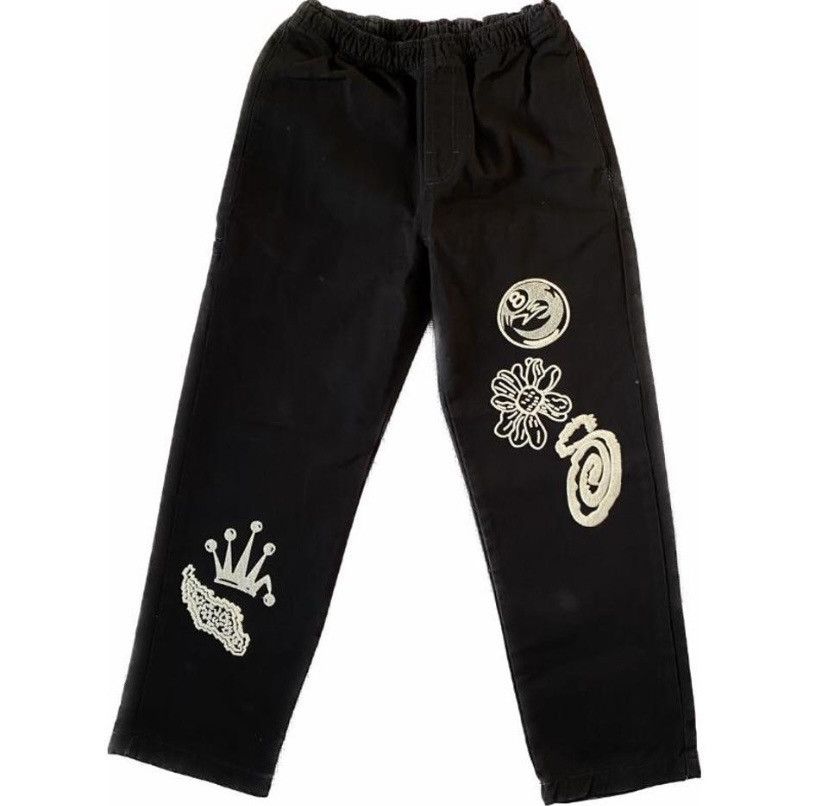 image of Noma T D x Stussy Noma Pants in Black, Men's (Size 30)