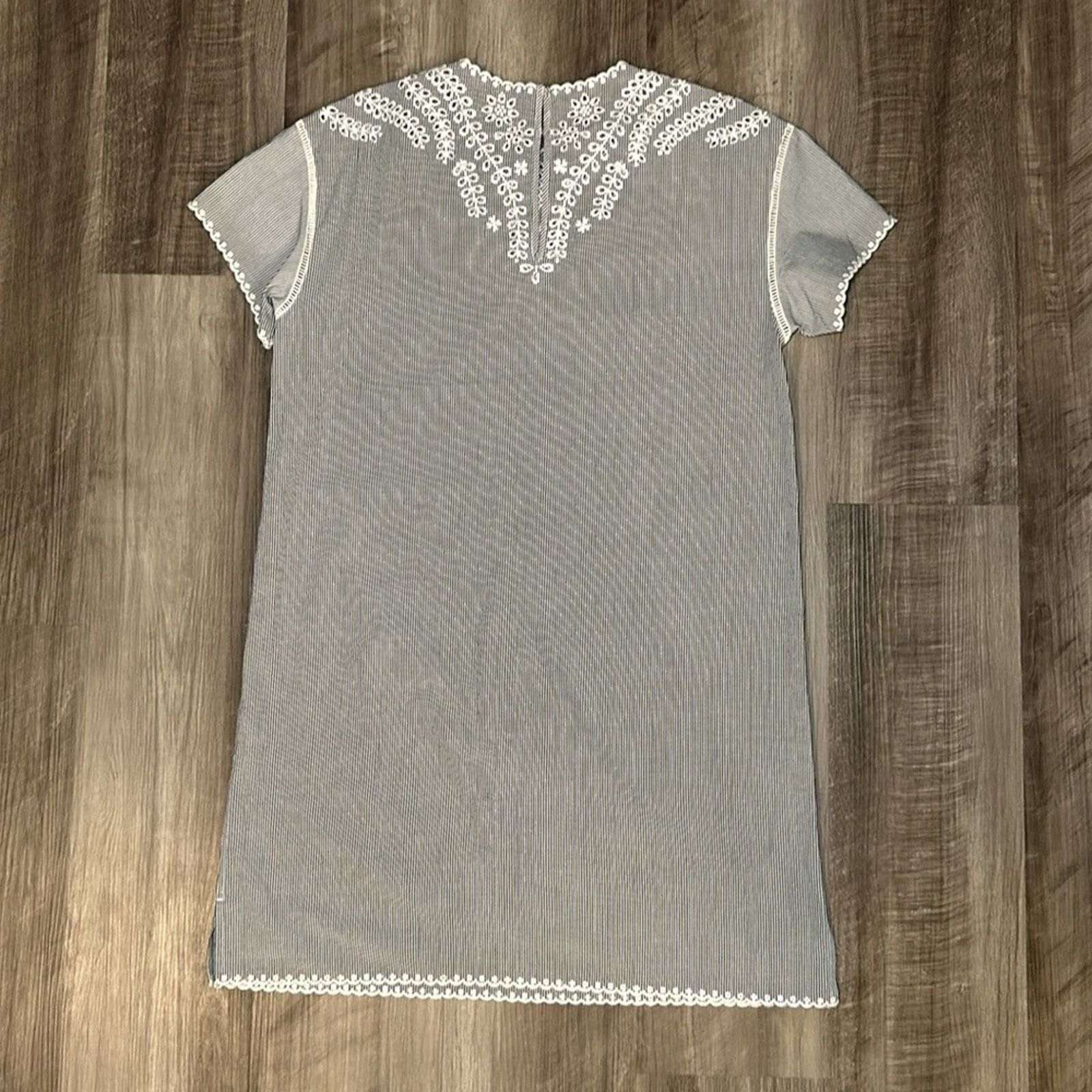 Rag & Bone Rag & Bone Jeans Embroided Cotton Summer Dress - Small Size S / US 4 / IT 40 - 2 Thumbnail