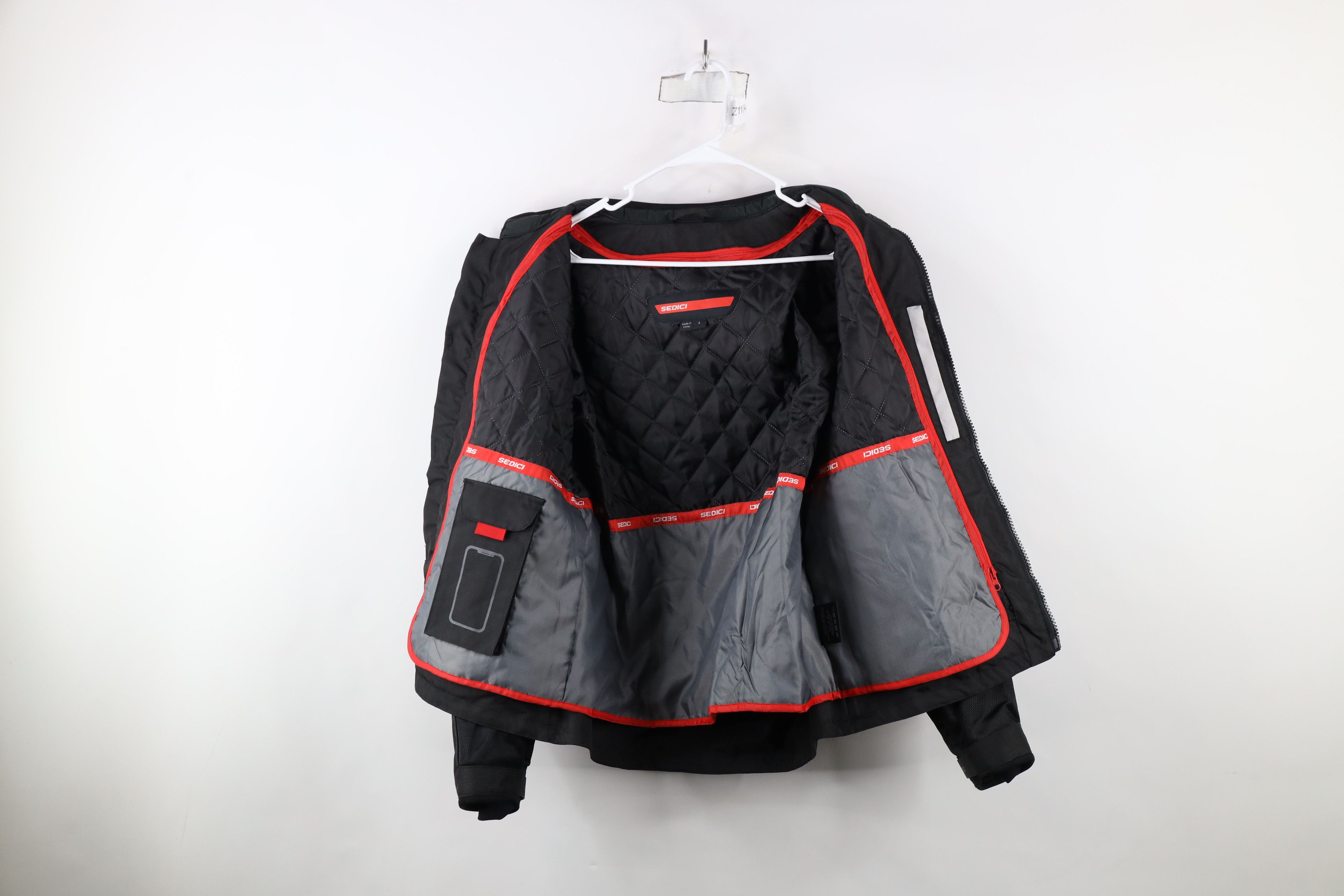Vintage Sedici Armour Padded Moto Motorcycle Riding Jacket Size US L / EU 52-54 / 3 - 7 Thumbnail
