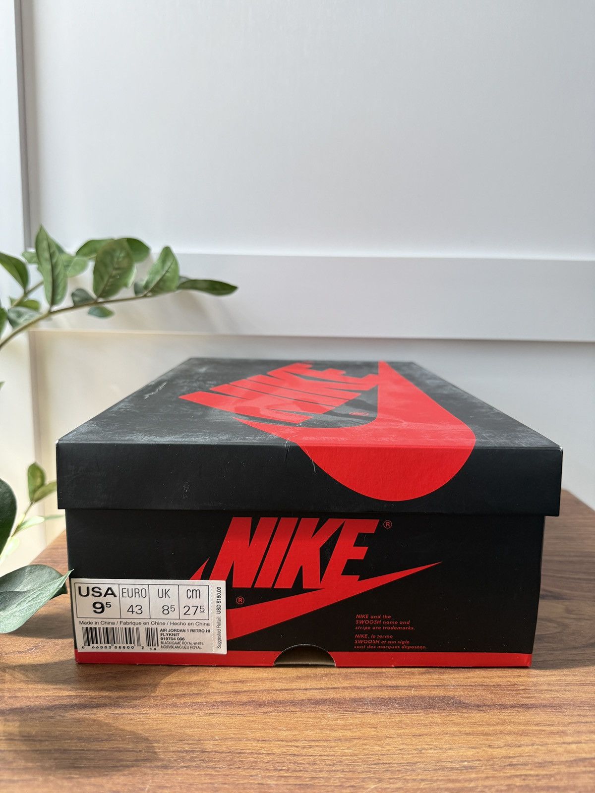 Jordan Brand Jordan 1 High Royal Flyknit Size US 9.5 / EU 42-43 - 12 Thumbnail