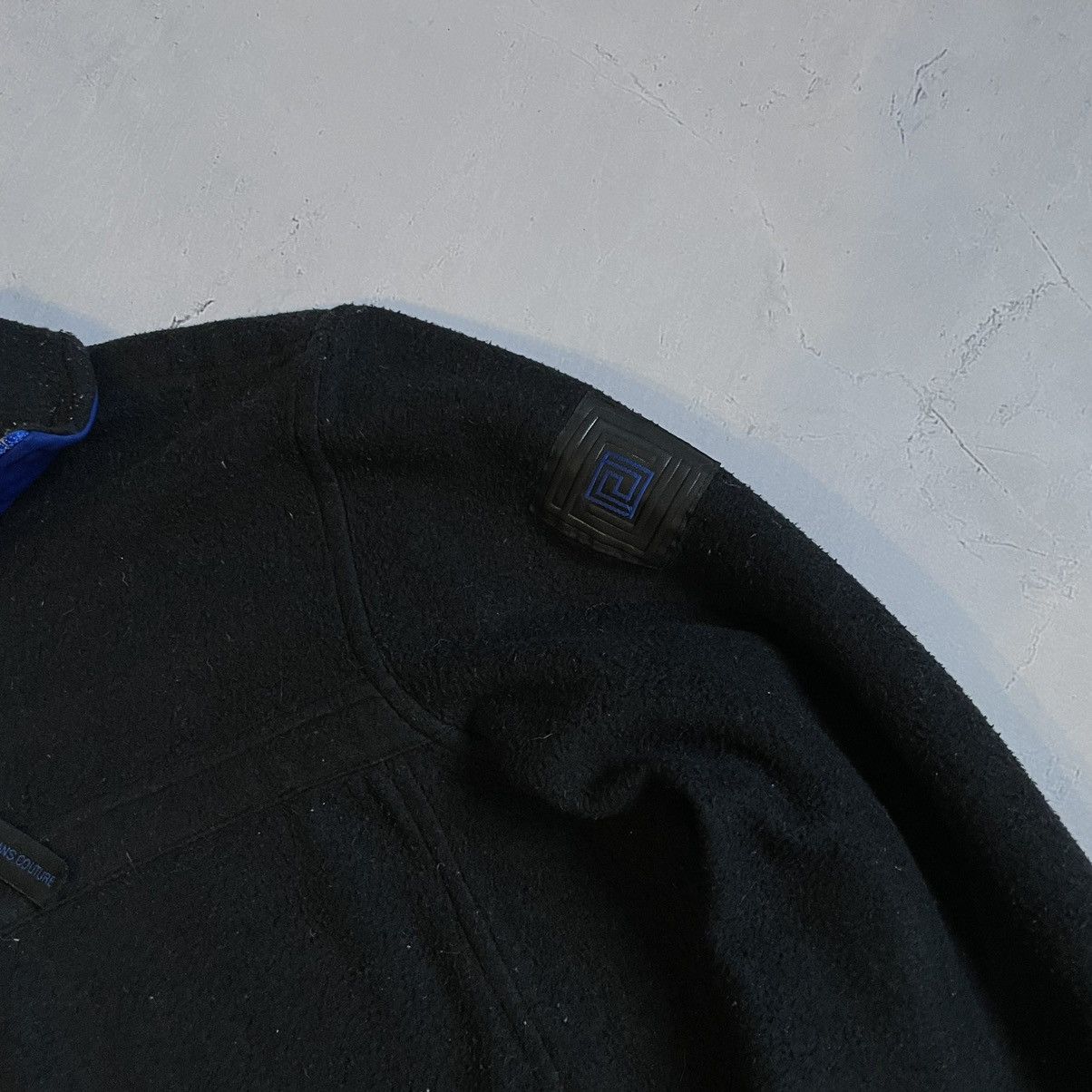 Versace × Versus Versace × Vintage Versace Fleeced Zip Jacket 90s Size US S / EU 44-46 / 1 - 4 Thumbnail