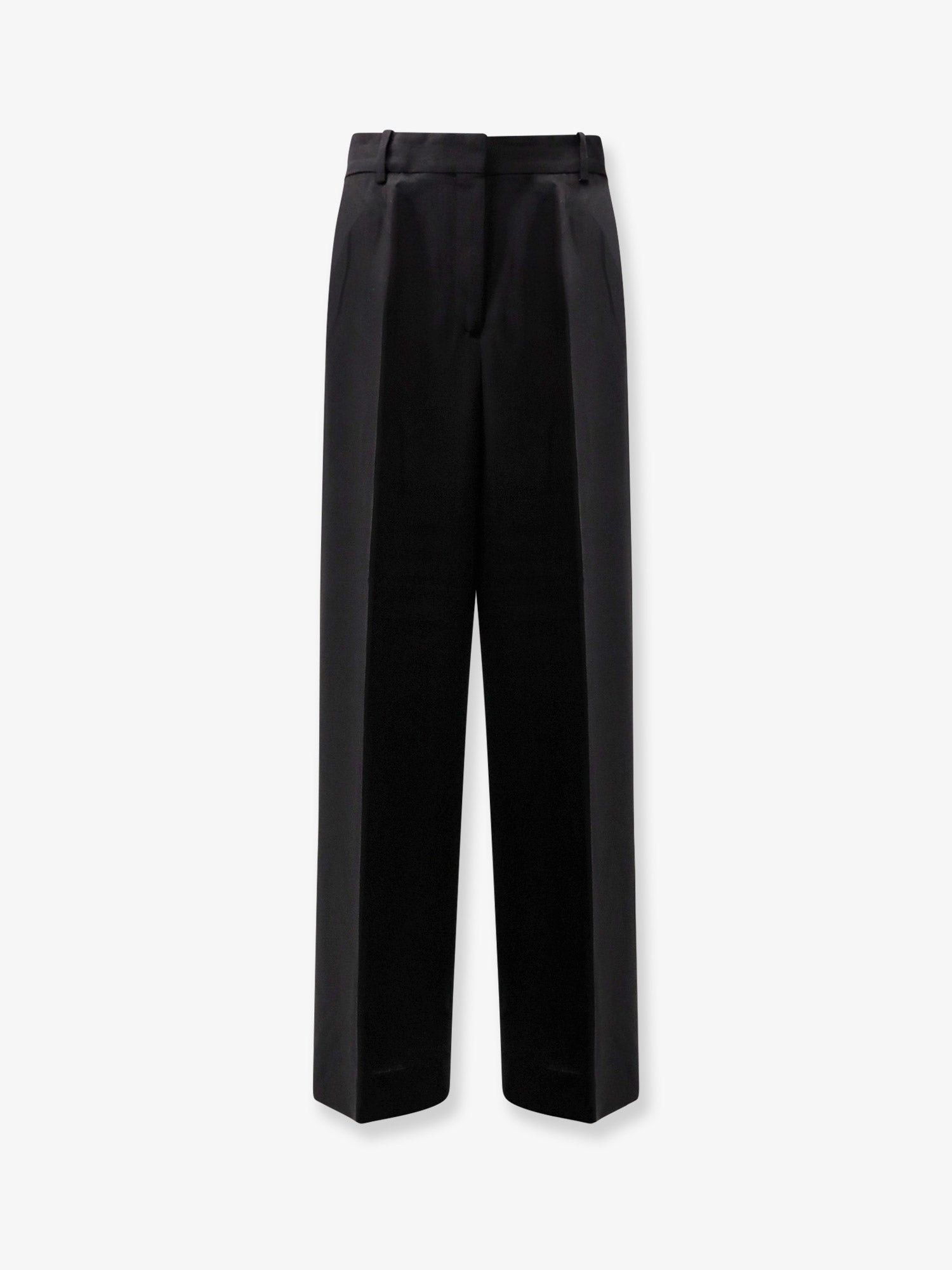 Toteme Viscose And Wool Trousers Size 28" / US 6 / IT 42 - 1 Thumbnail