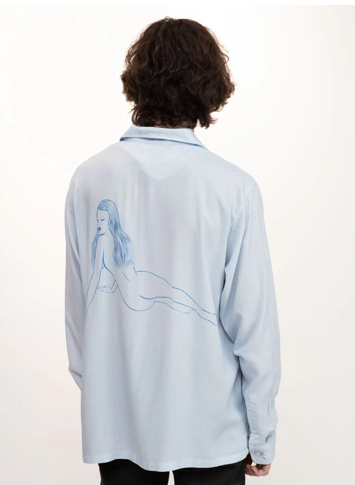 Stussy Stussy Pin Up Girl L/S Rayon Shirt Size US L / EU 52-54 / 3 - 1 Thumbnail