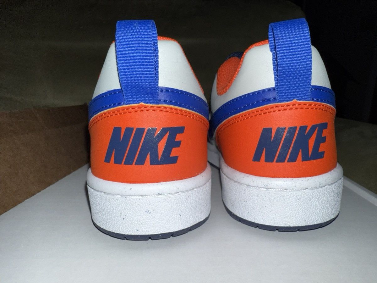 Nike Nike Court Borough Low! NEW! GS 5y Midnight Navy/Team Orange Size US 5 / EU 37 - 12 Thumbnail
