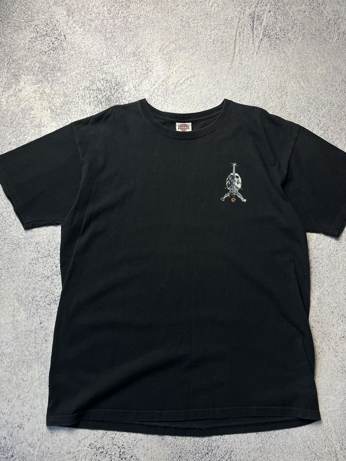Powell Peralta 2005 Powell Peralta Skateboards T-Shirt Fading Distressed Size US XL / EU 56 / 4 - 9 Thumbnail