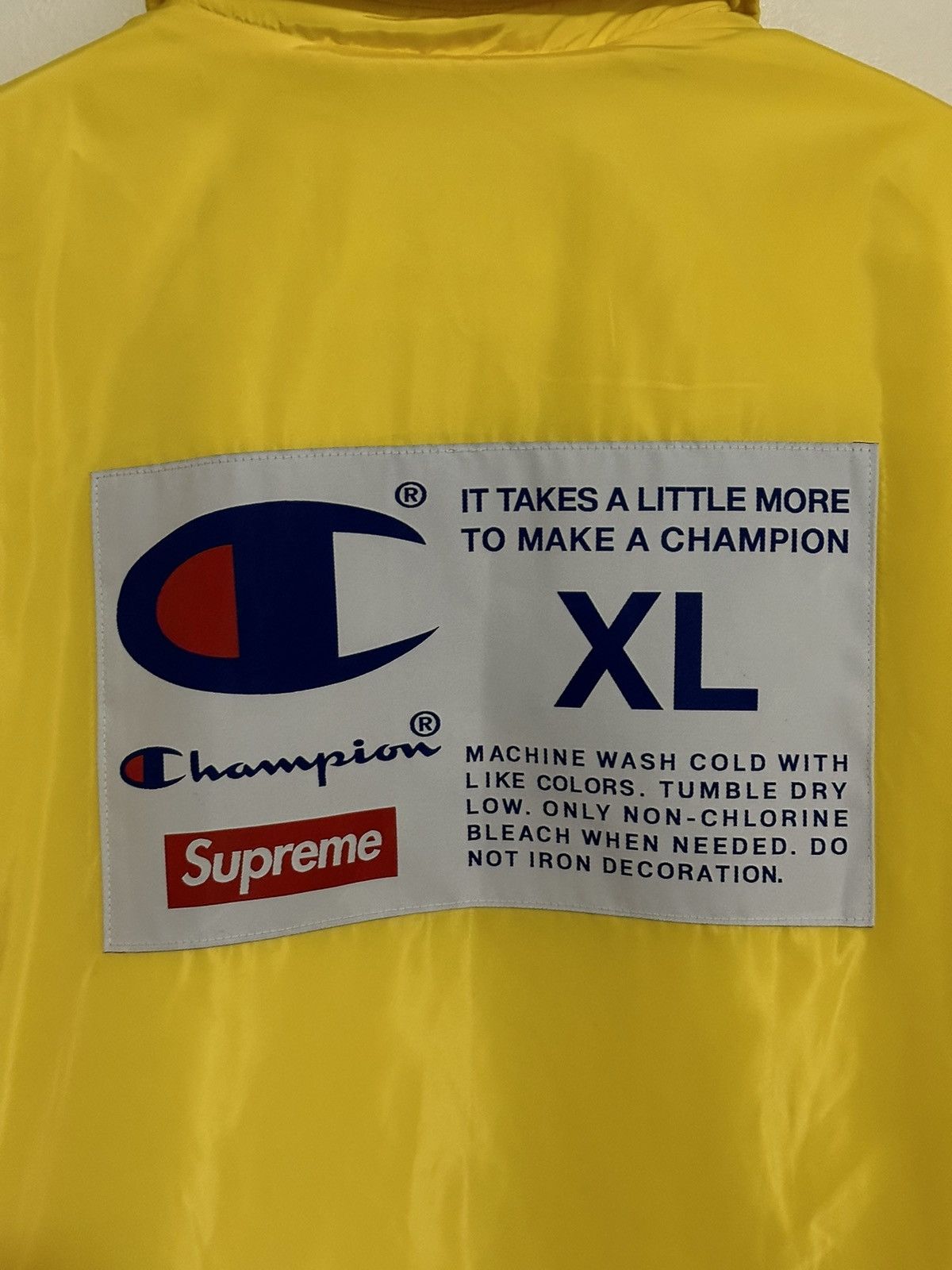Champion × Supreme Supreme Champion Label Coaches Jacket Size US XL / EU 56 / 4 - 2 Thumbnail