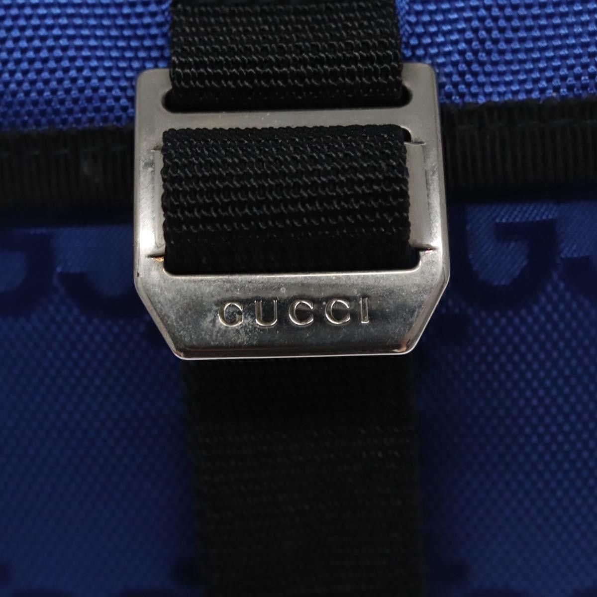 Gucci GUCCI GG Canvas Shoulder Bag Blue Size ONE SIZE - 9 Thumbnail