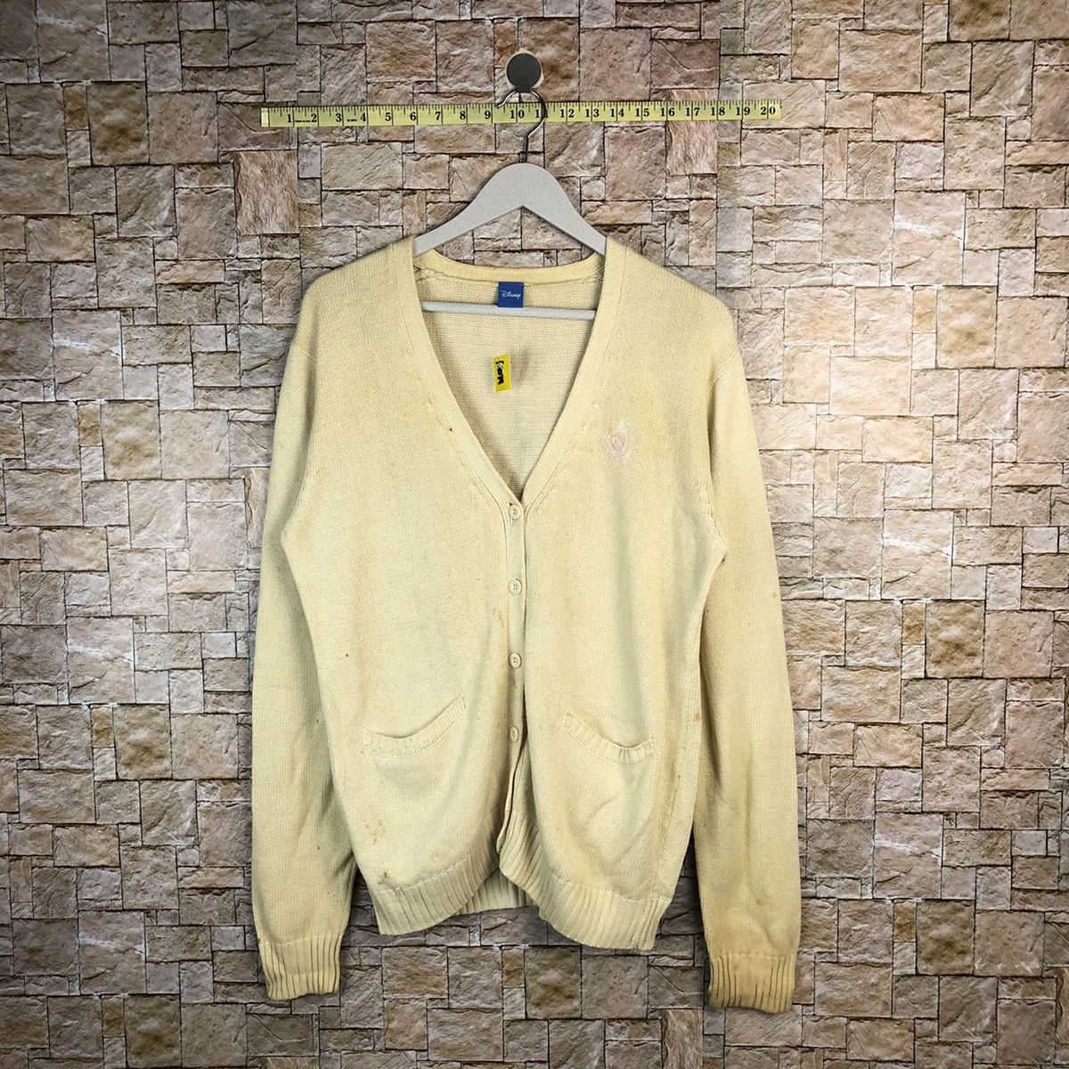 Disney Disney White vintage Cardigan Knitwear #A1079 Size US L / EU 52-54 / 3 - 1 Thumbnail