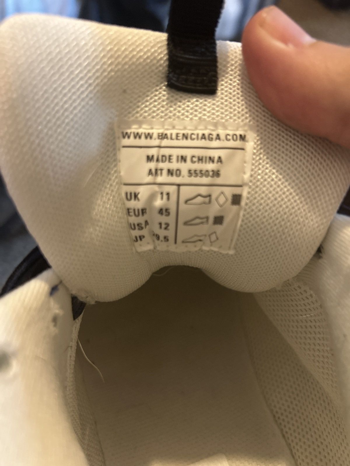Balenciaga LED Balenciaga Shoes Silver/Blue Size US 12 / EU 45 - 8 Thumbnail