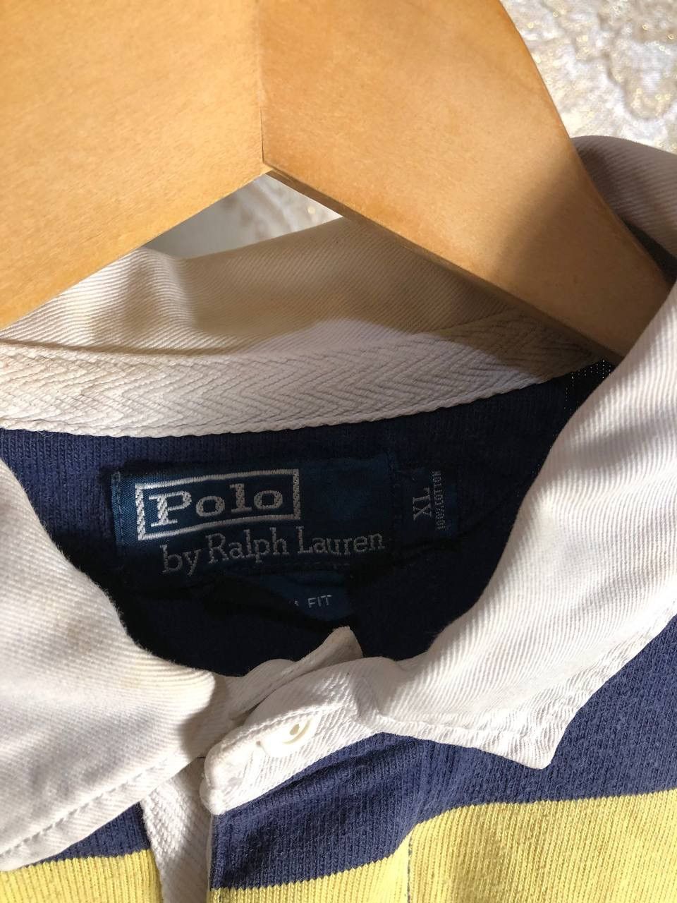 Polo Ralph Lauren VINTAGE POLO RALPH LAUREN RETRO RUGBY DESIGNER Y2K 90s USA Size US XL / EU 56 / 4 - 3 Thumbnail