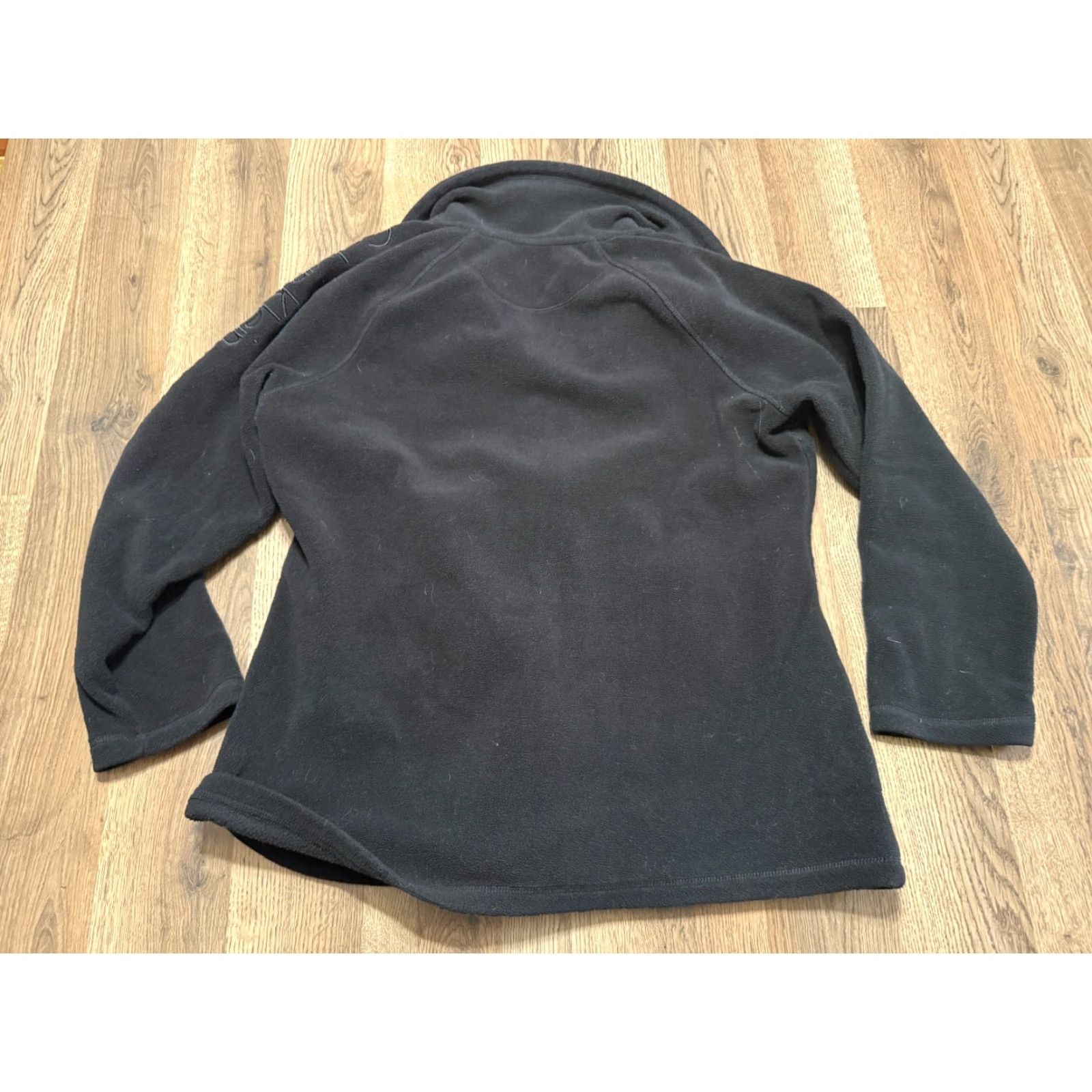 Calvin Klein Calvin Klein Performance Sweatshirt Womens Size M Black Full Zip Fleece Logo Modern Casual Activewear Size M / US 6-8 / IT 42-44 - 2 Thumbnail