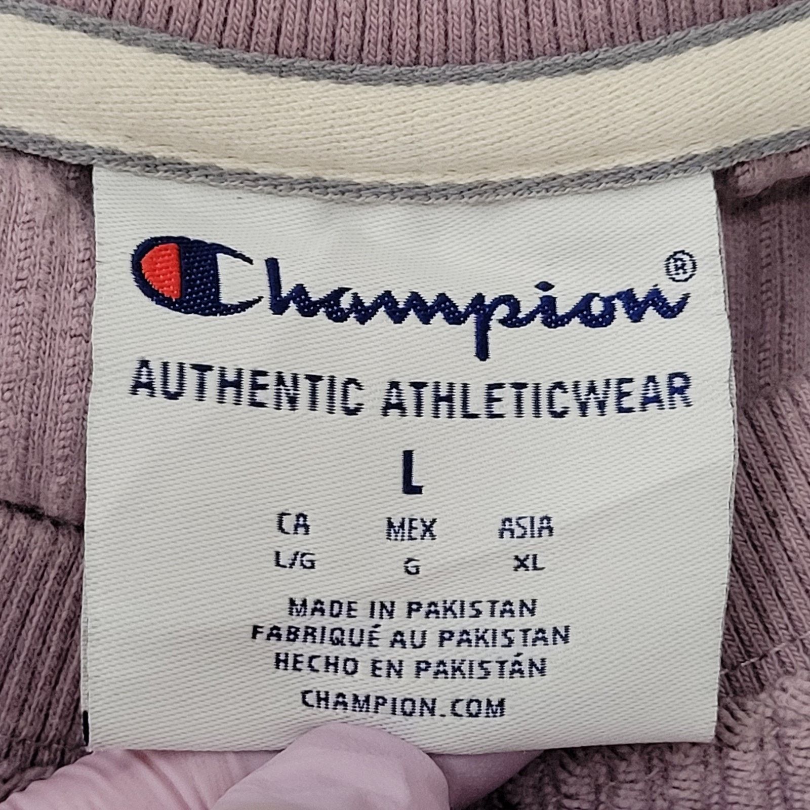 Champion Champion Corduroy Ribbed Baggy Sweatshirt Womens L Cropped Size L / US 10 / IT 46 - 11 Thumbnail