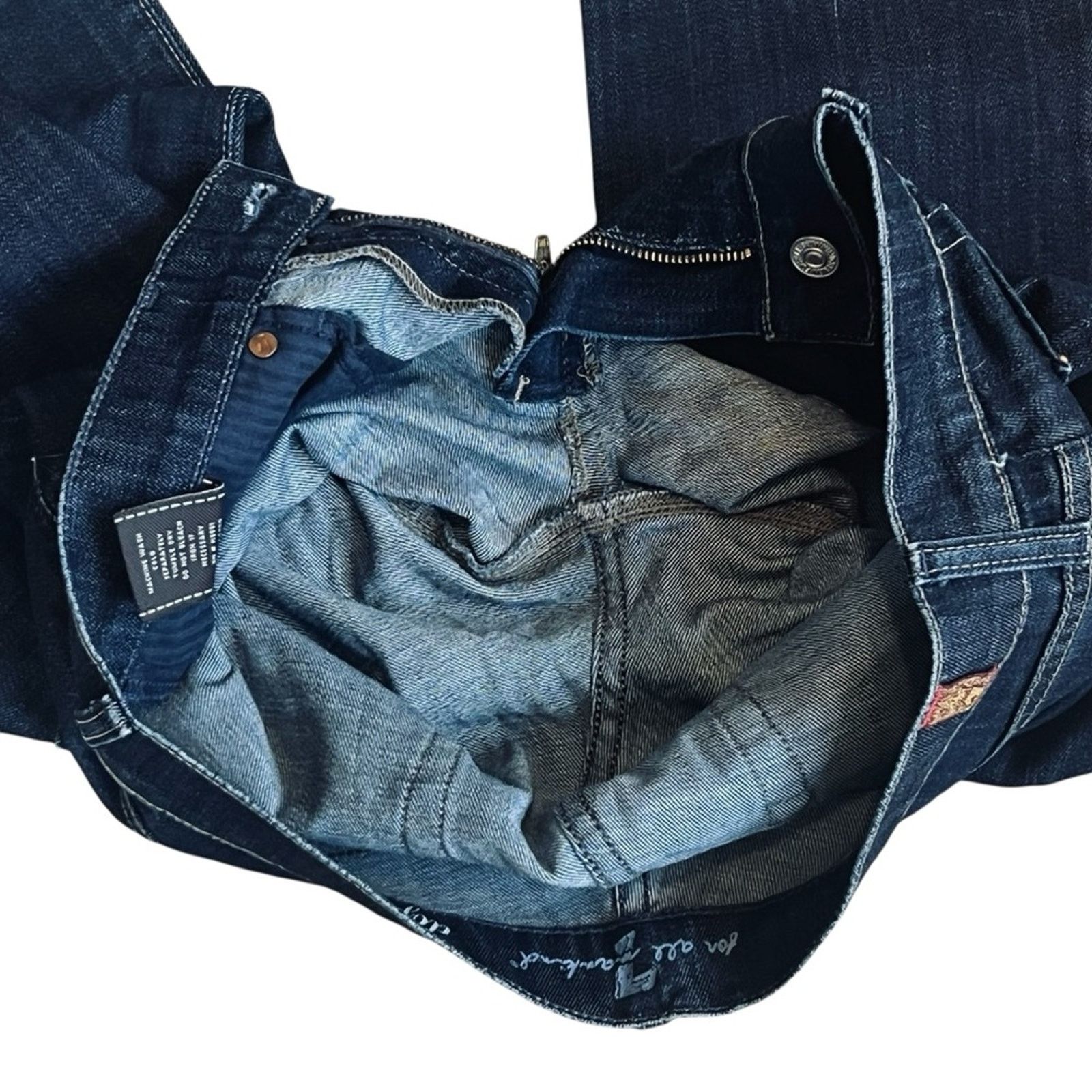 7 For All Mankind 7 For All Mankind Dojo Women’s Sz 28 Crop Jeans Dark Wash Size 28" / US 6 / IT 42 - 11 Thumbnail