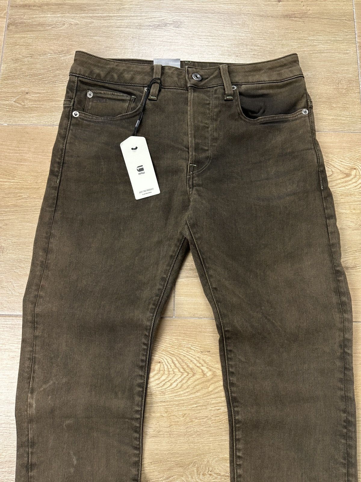 G-Star NEW🏷️ G-Star Raw 3301 Slim Coj Denim Jeans Size US 28 / EU 44 - 2 Thumbnail