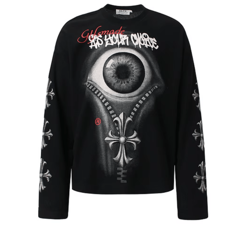 Gothic Punk Eyes Graphic T-shirts