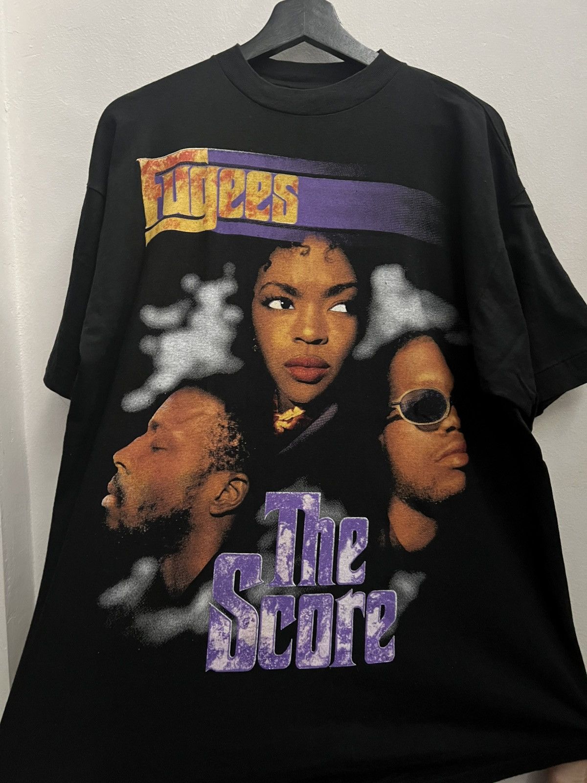 Vintage 90s Fugees Killing Me Softly Rap Tee Deadstock
