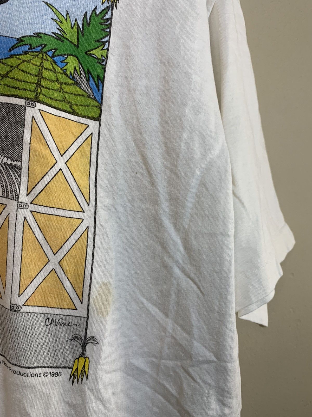 Band Tees × Grateful Dead × Vintage RARE* Vintage 1986 Grateful Dead Club Ed Single Stitch Shirt Size US M / EU 48-50 / 2 - 11 Thumbnail