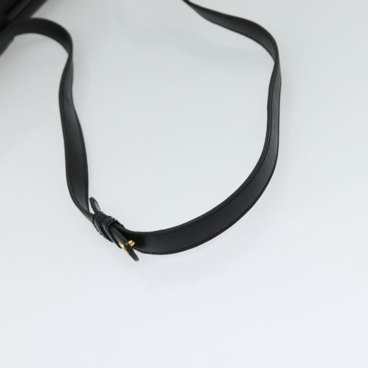 Celine CELINE Shoulder Bag Leather Black Gold Size ONE SIZE - 7 Thumbnail