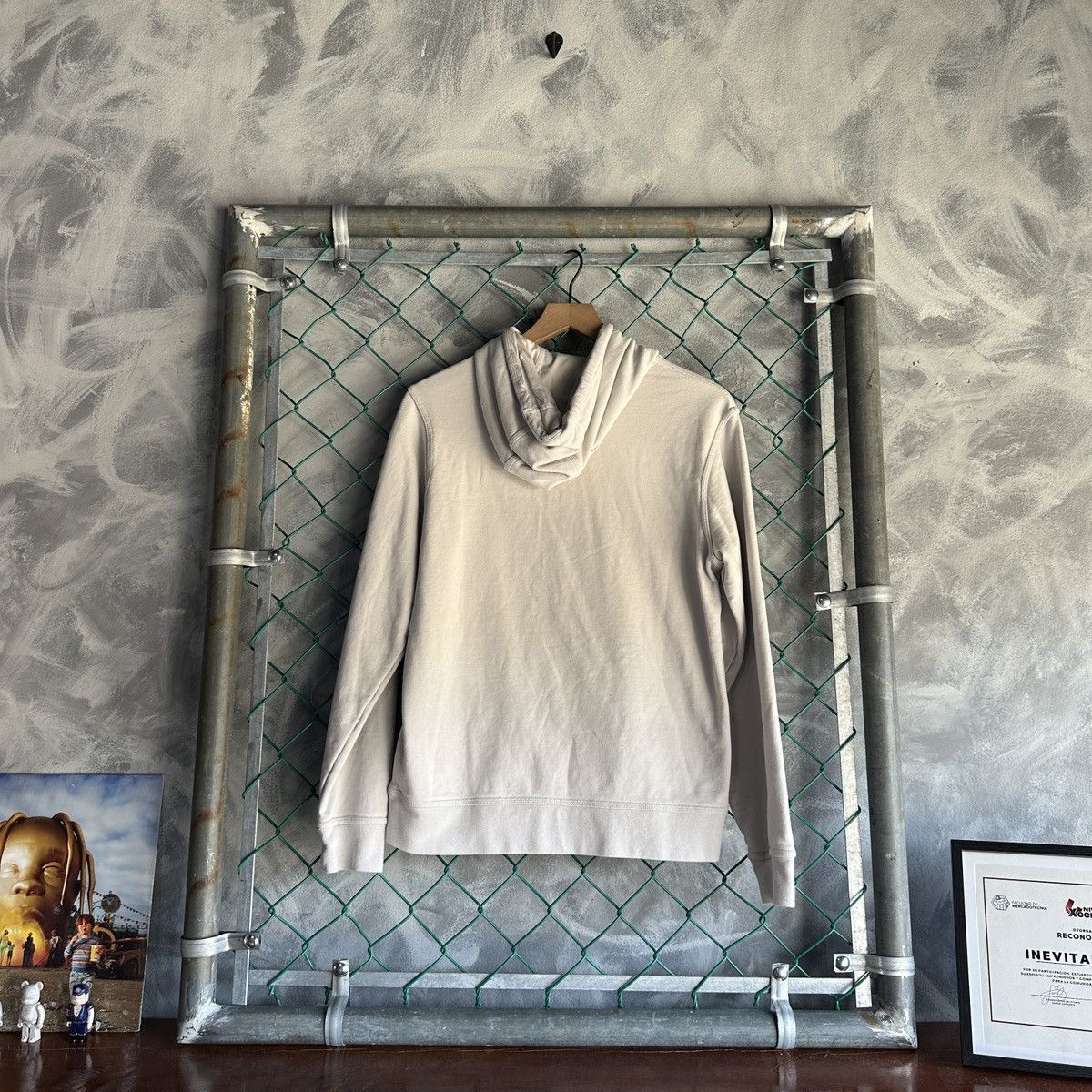Nike Nike Men's Cotton Pullover Hoodie | Size M | Cream Size US M / EU 48-50 / 2 - 7 Thumbnail