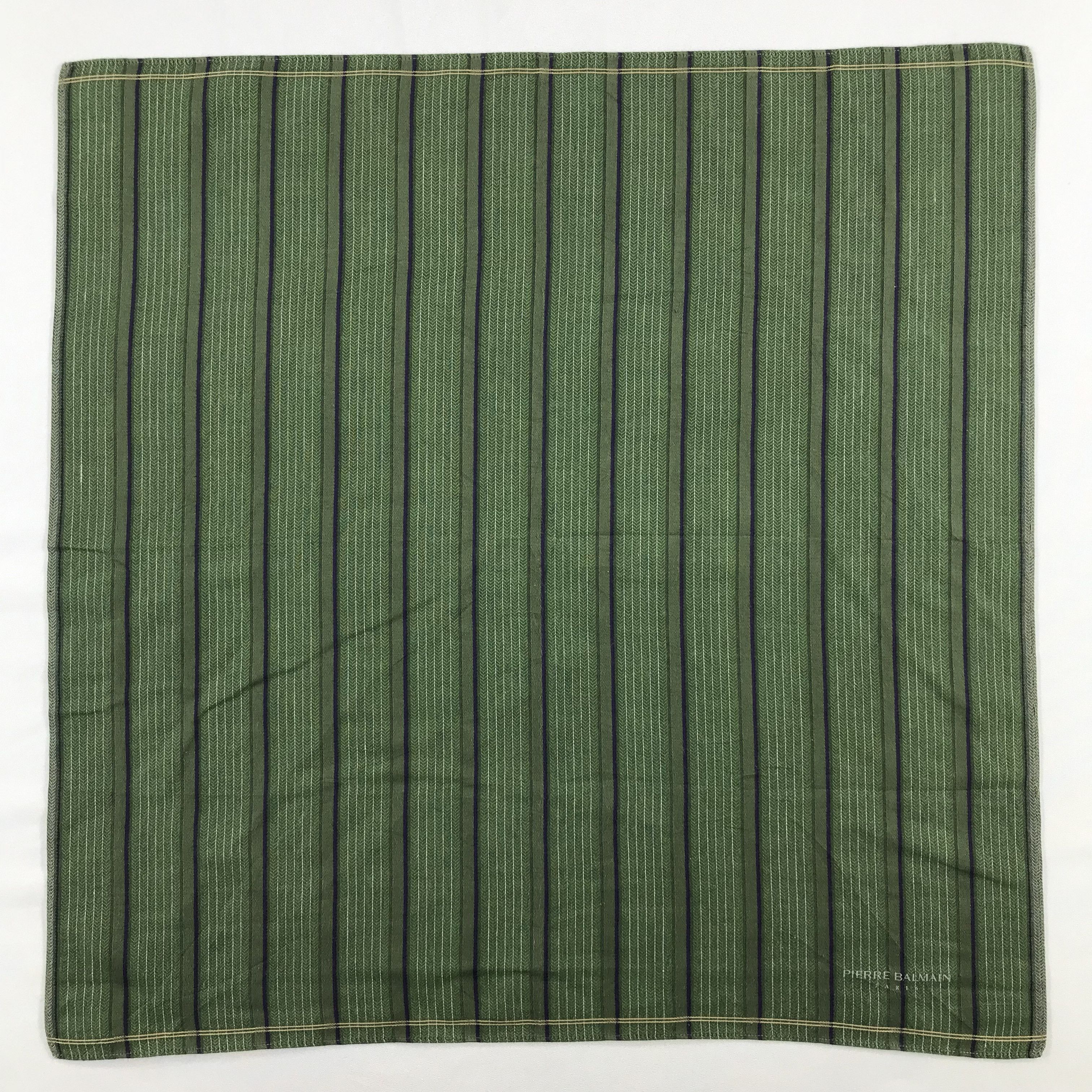 Pierre Balmain × Vintage Pierre Balmain Bandana / Handkerchief / Neckerchief - S2297 Size ONE SIZE - 1 Thumbnail