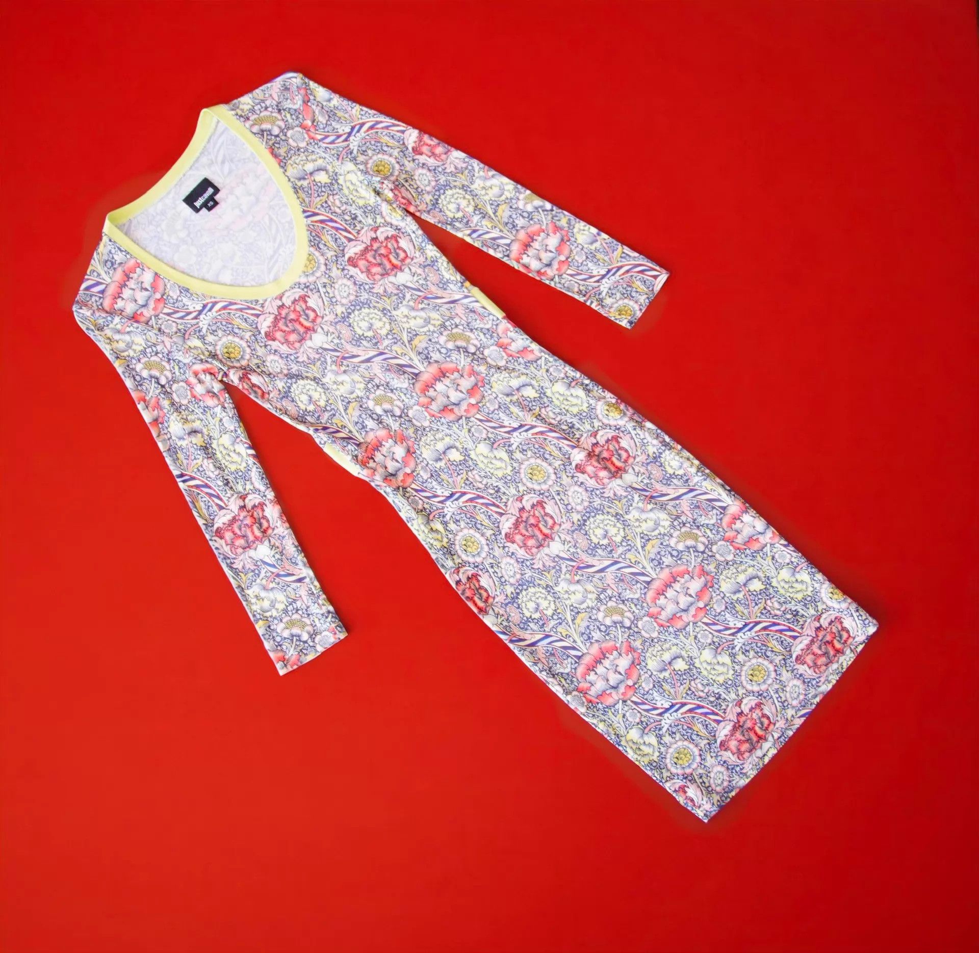 Just Cavalli Just Cavalli 2014 Resort XS Fitted Stretch 8-Sleeve Dress Size XS / US 0-2 / IT 36-38 - 1 Thumbnail
