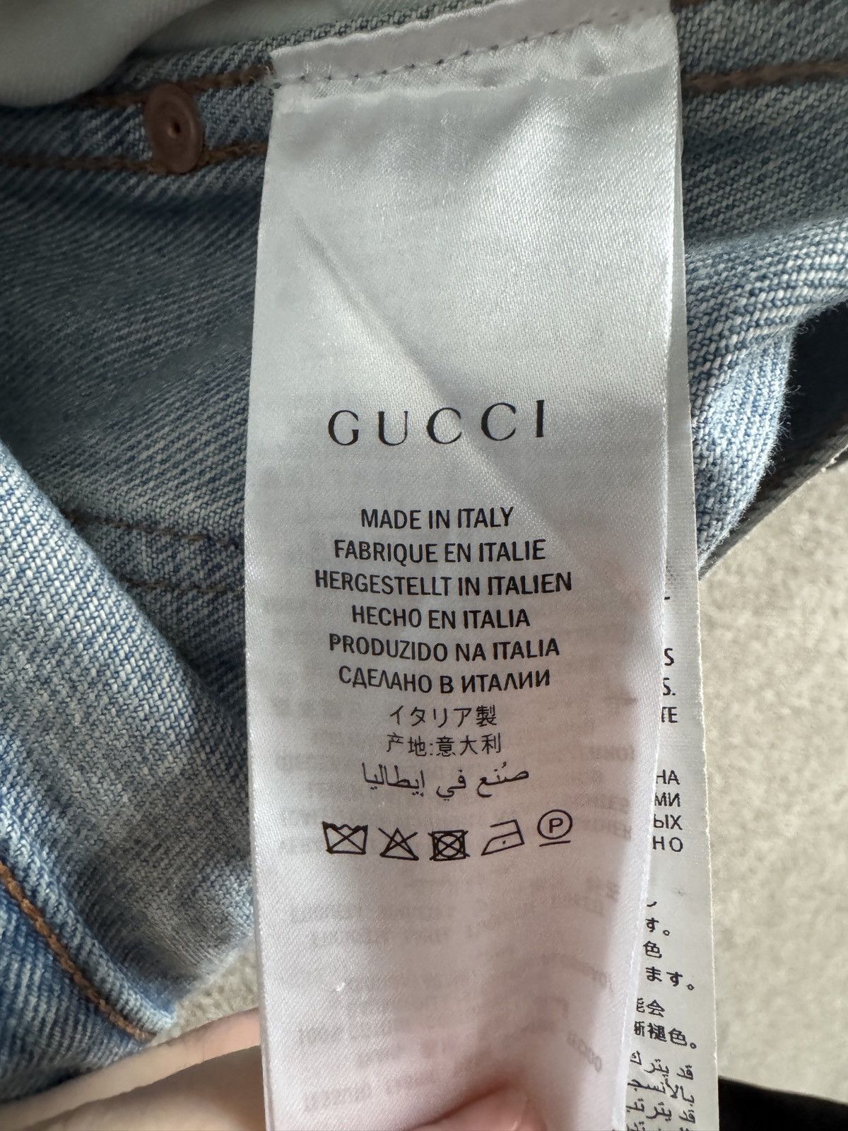 Gucci Gucci Denim Blue jeans Size US 34 / EU 50 - 8 Thumbnail