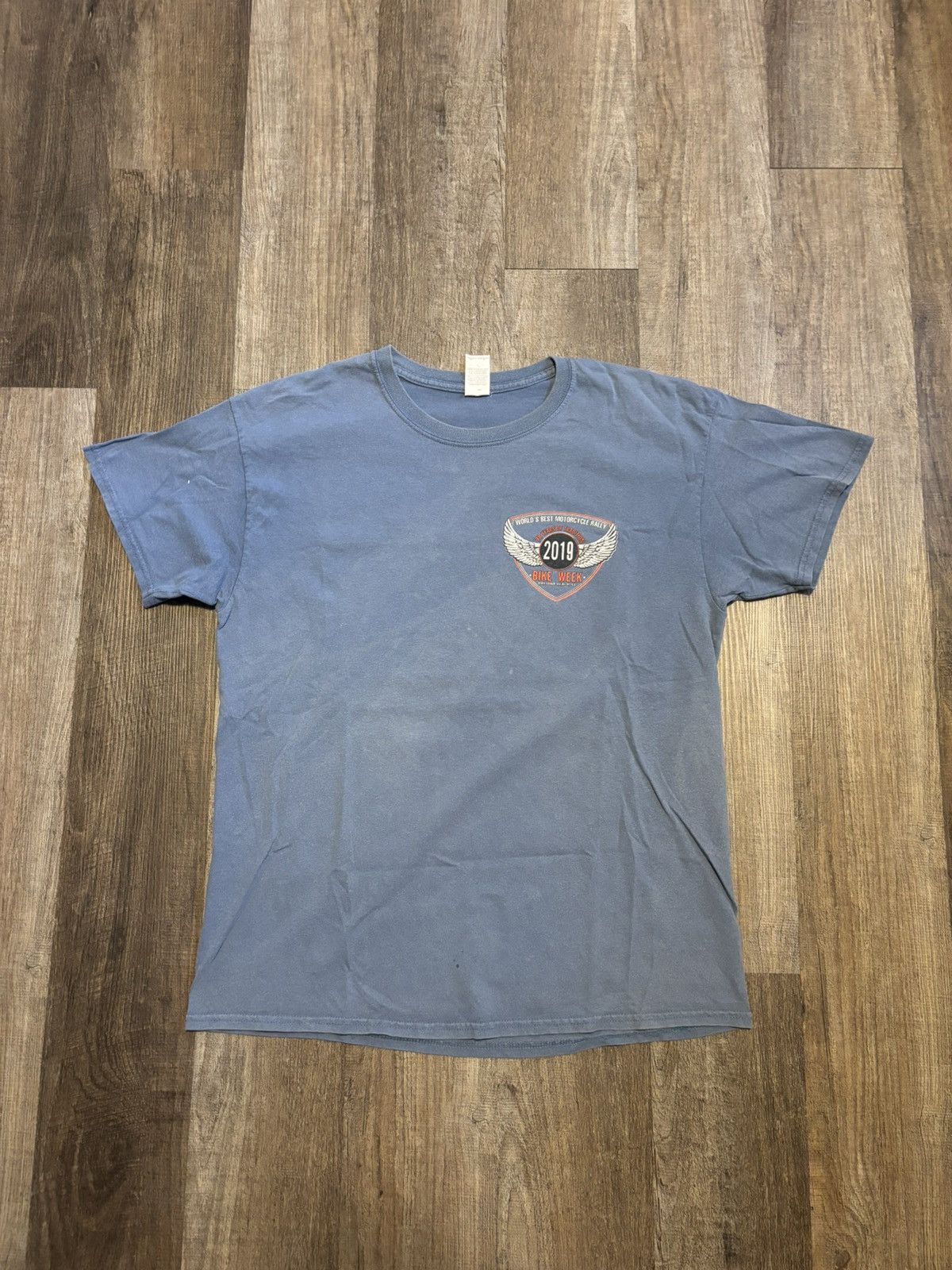 Harley Davidson 2019 Daytona Beach, FL Bike Week Graphic Tee Shirt Size US L / EU 52-54 / 3 - 2 Thumbnail