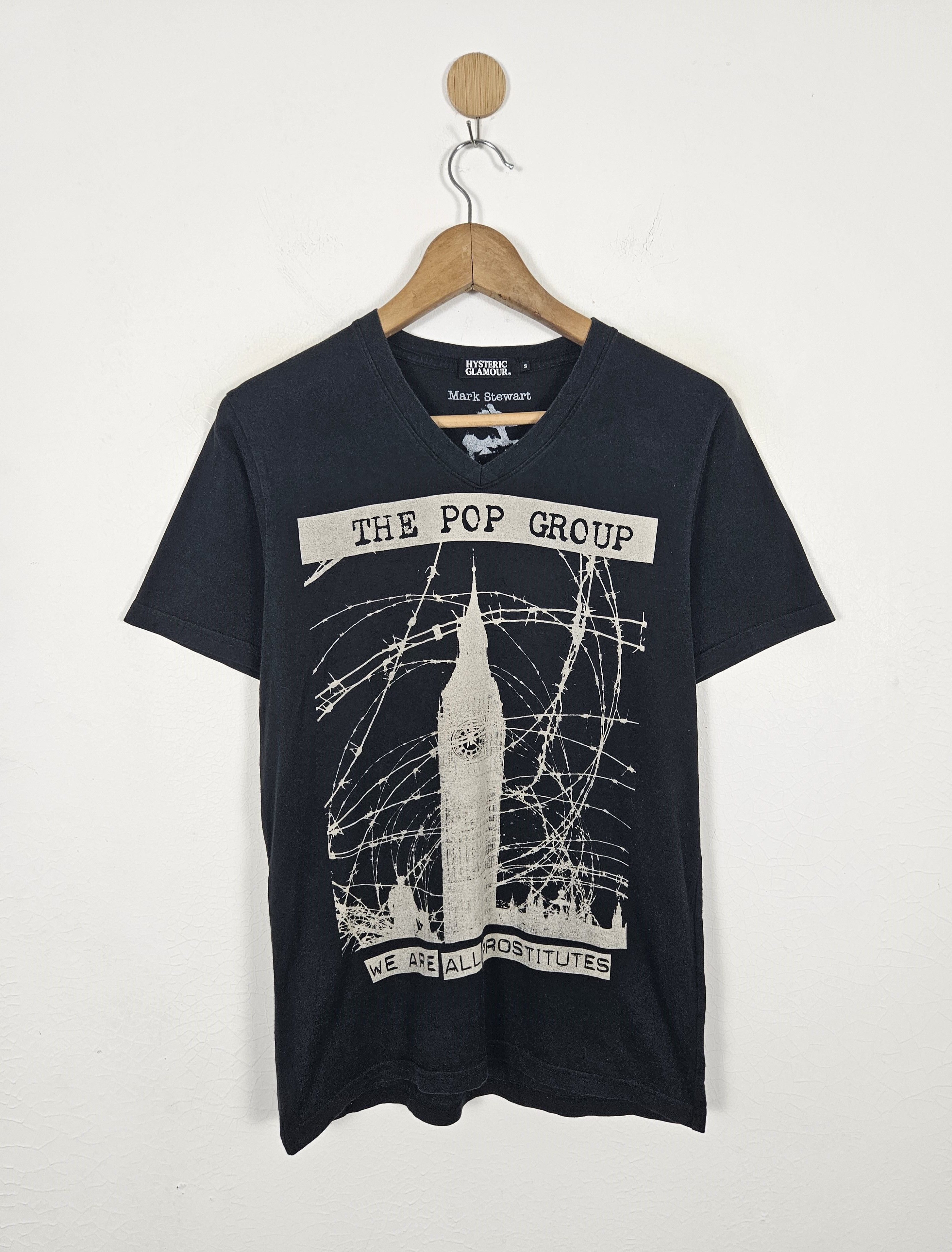 Hysteric Glamour Mark Stewart We Are All Prostitutes shirt