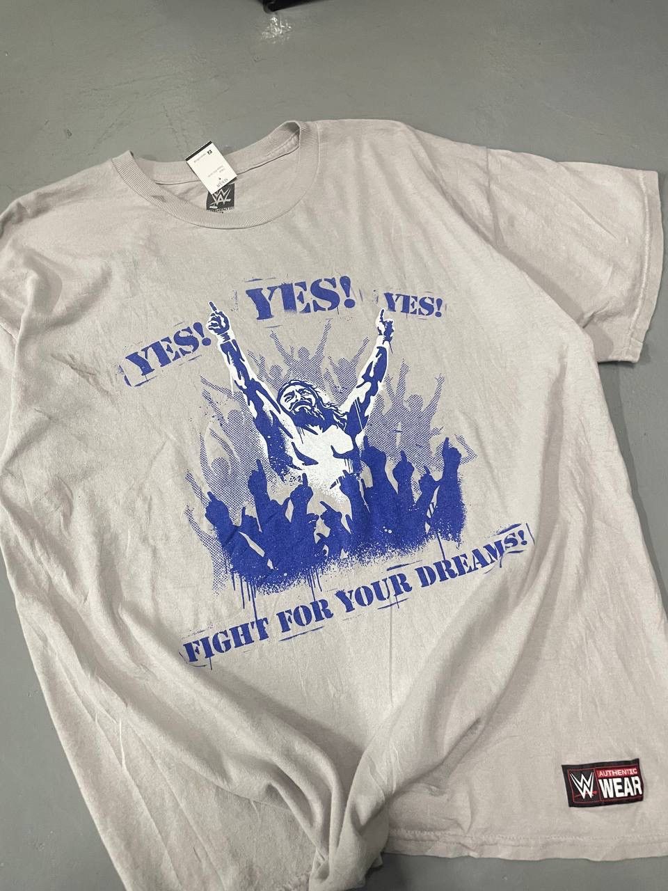 WWE WWE YES. FIGHT FOR YOUR DREAMS Size US XL / EU 56 / 4 - 3 Thumbnail