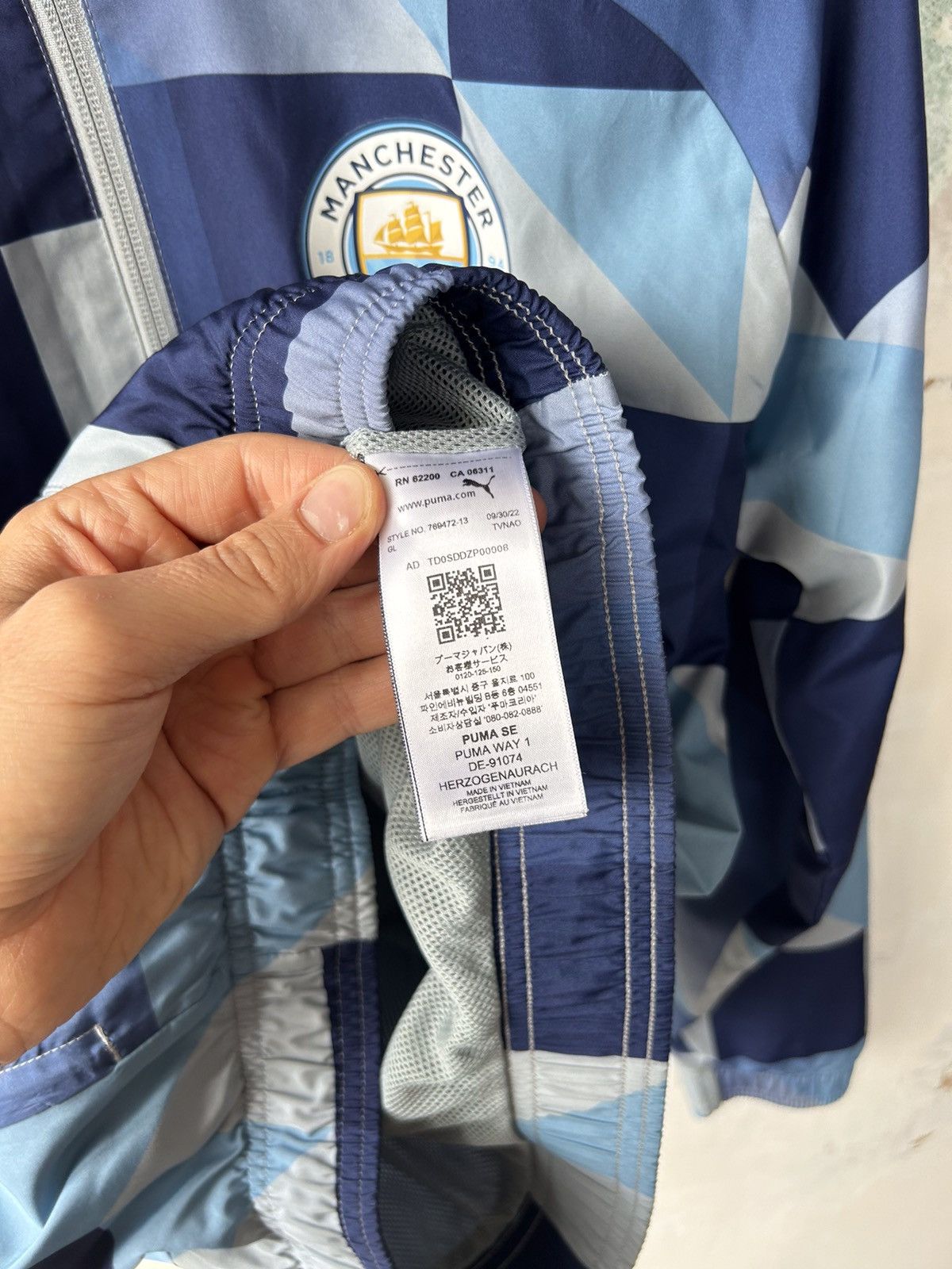 Puma PUMA FC MANCHESTER CITY JACKET Size US S / EU 44-46 / 1 - 5 Thumbnail