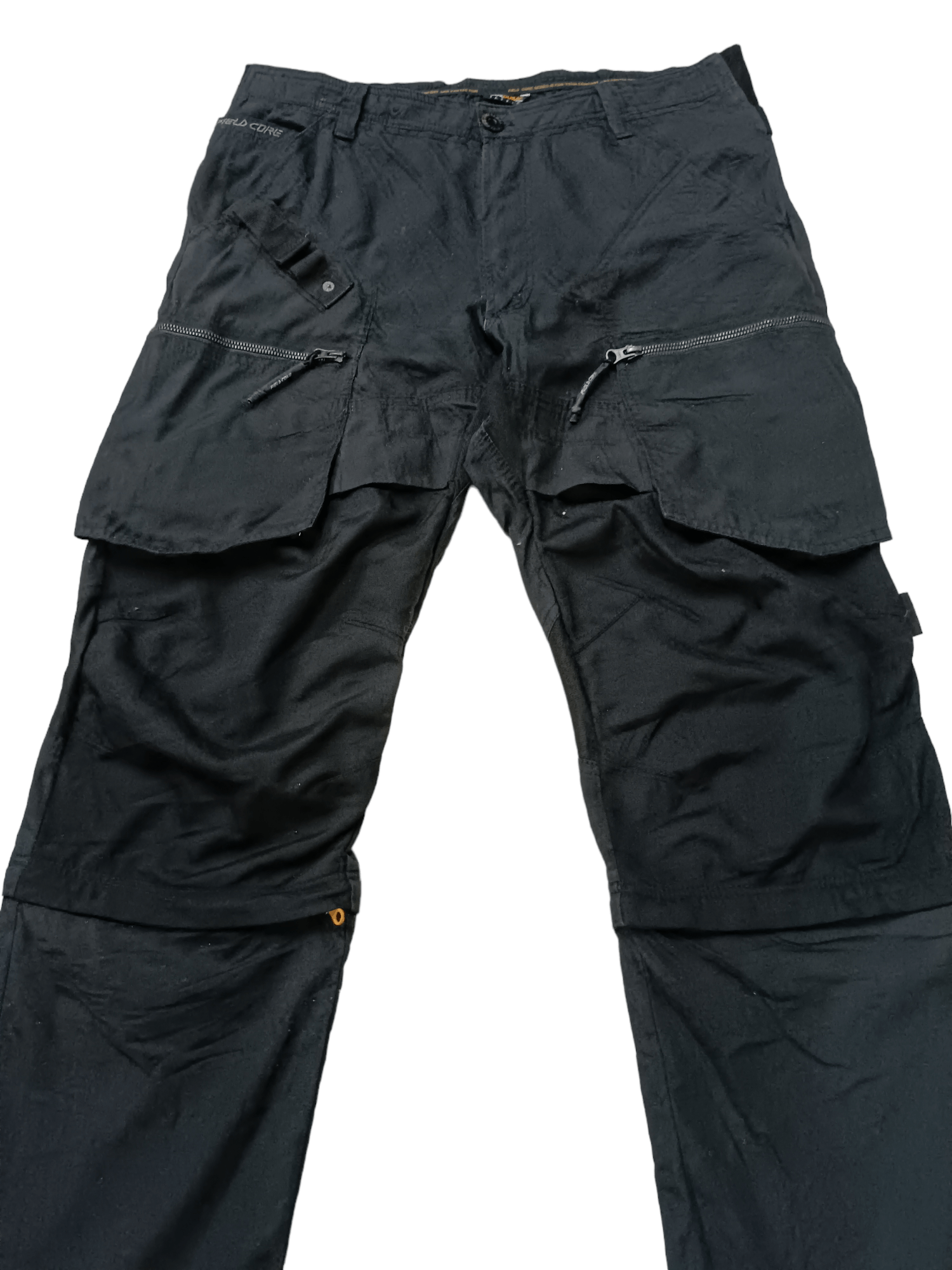 image of Archival Clothing x Beauty Beast Fieldcore X Cordura Fabric Cargo Tactical Pants in Black (Size 32)