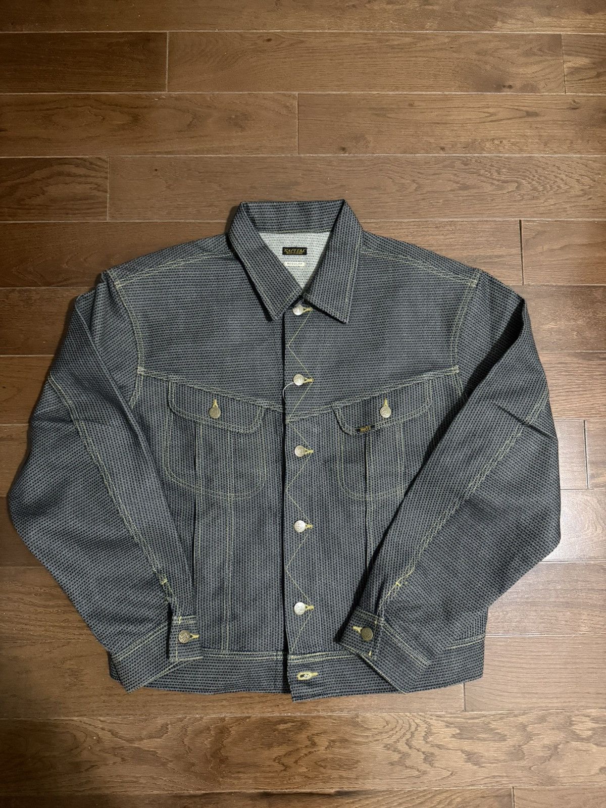 Kapital Kapital Century Denim No.5 Westerner Jacket Sashiko Size