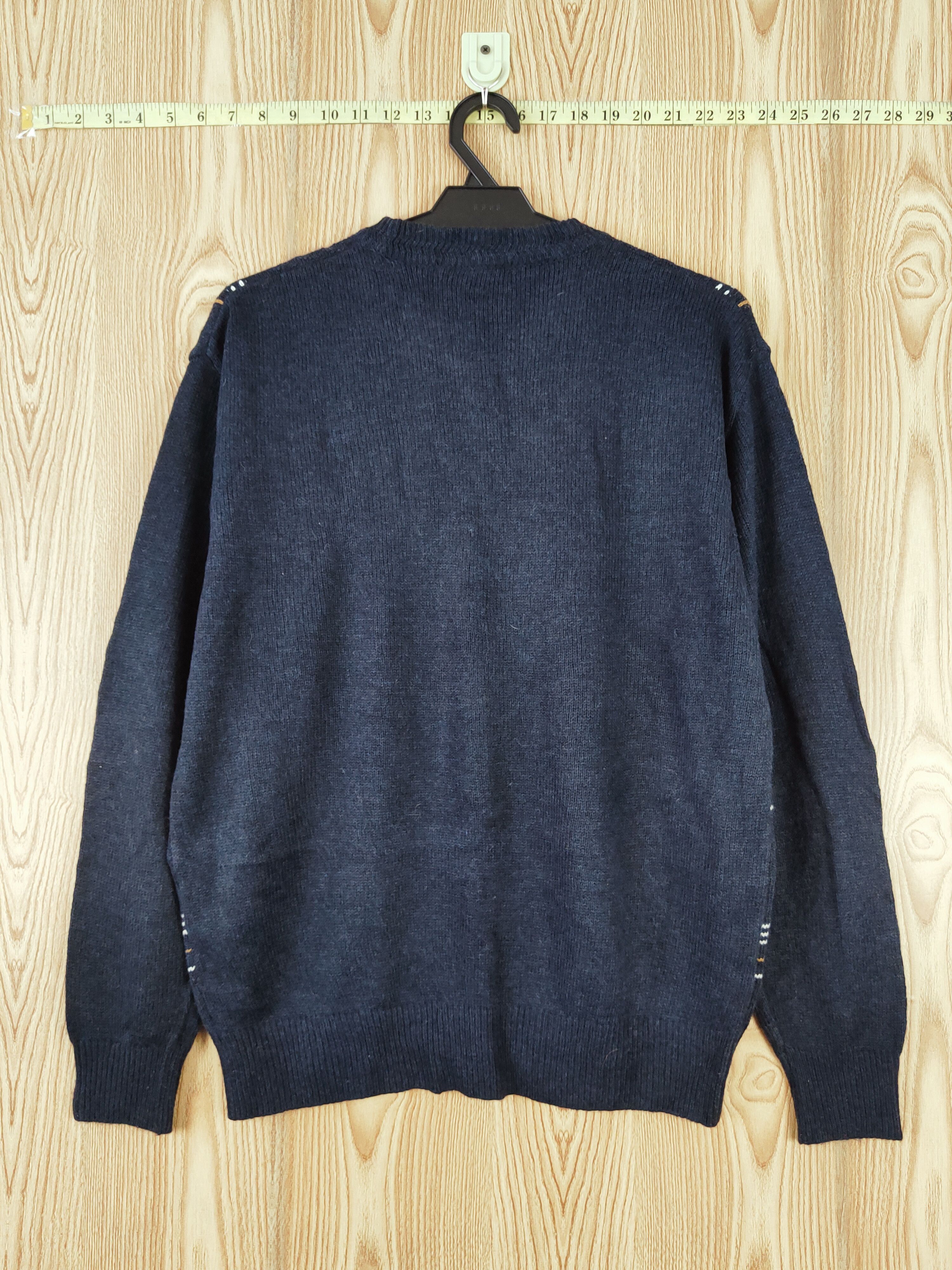 Homespun Knitwear × Japanese Brand × Vintage Vitesse Navy Knitwear Sweatshirts #W821 Size US L / EU 52-54 / 3 - 7 Thumbnail