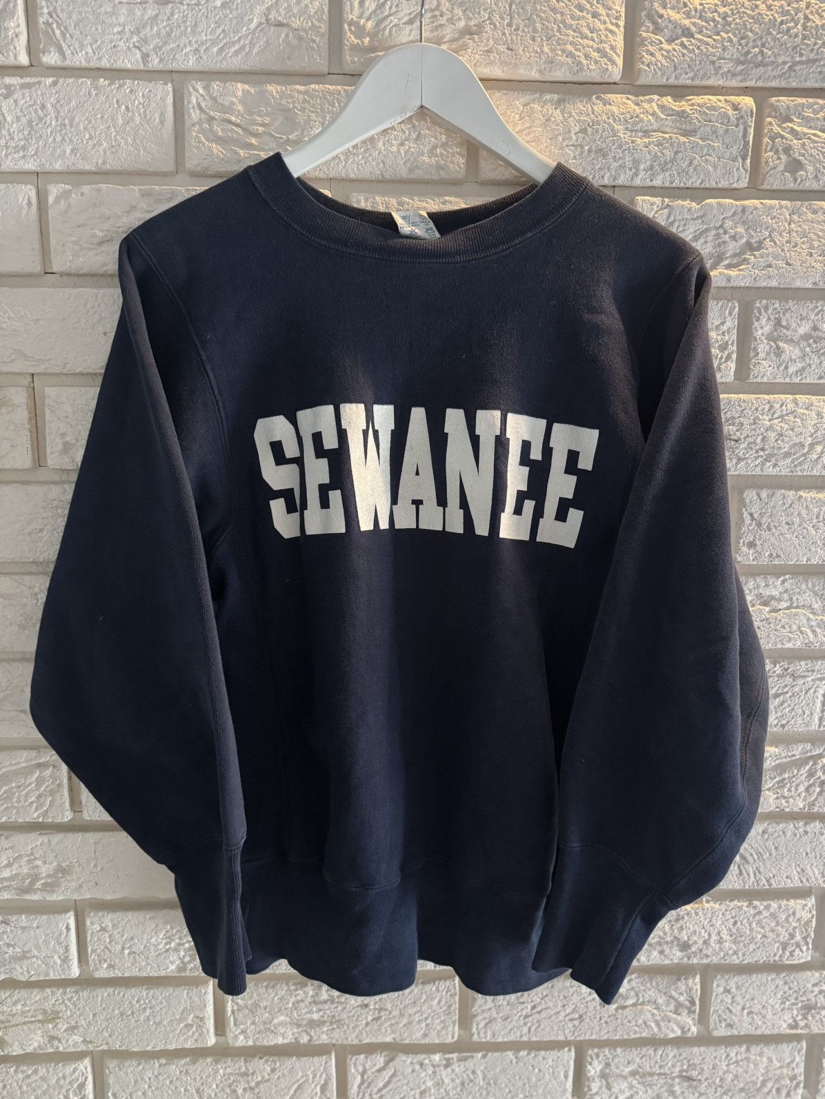 Champion 90s Reverse Weave Sewanee College University Sweatshirt Size US S / EU 44-46 / 1 - 7 Thumbnail