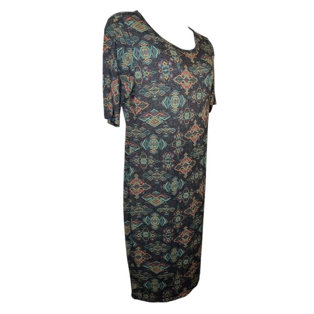 Other LuLaRoe 2XL gray Aztec body con Size XL / US 12-14 / IT 48-50 - 2 Thumbnail
