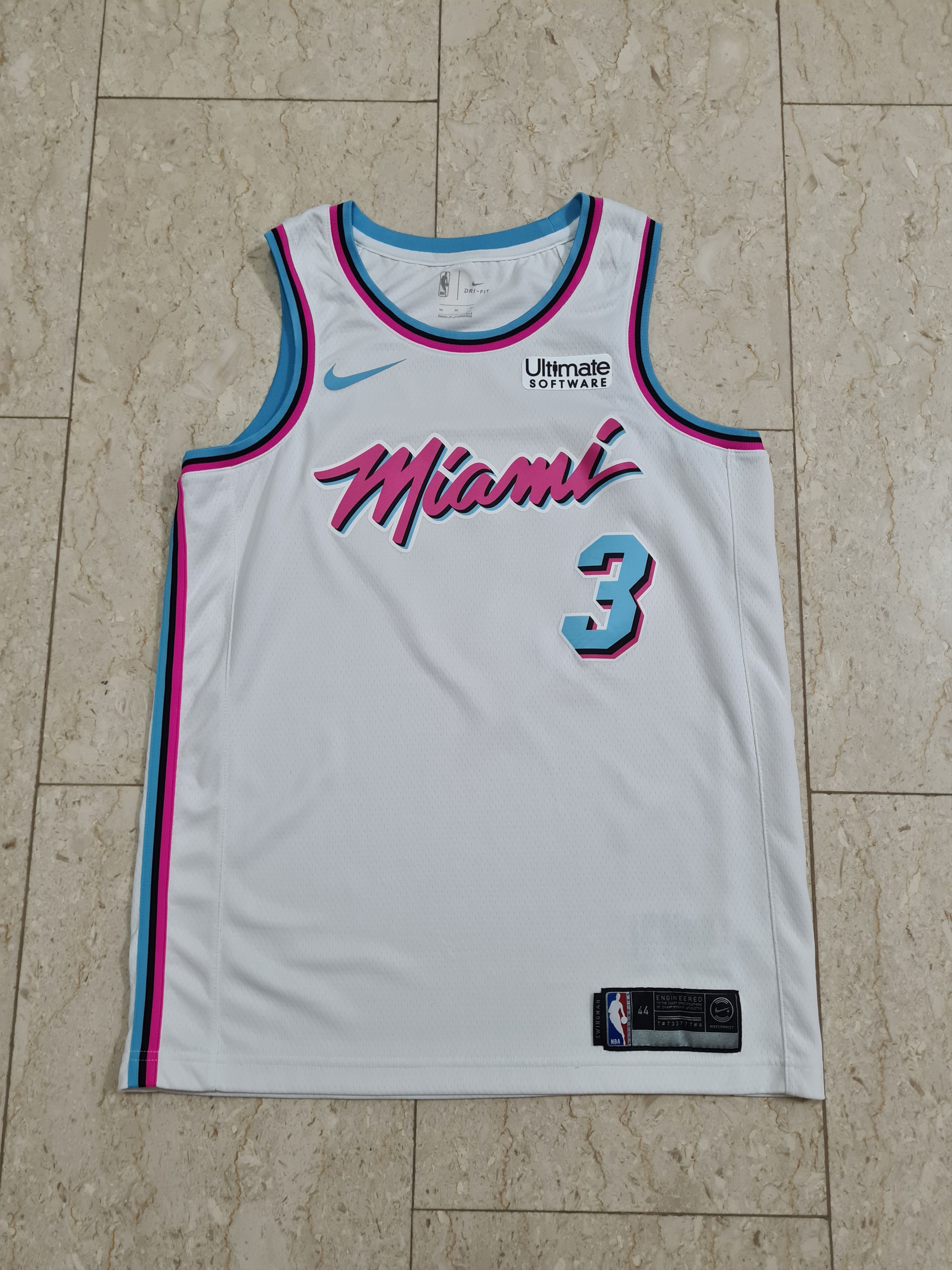 Uniforms Miami Heat White Vice Jersey White Vice Jersey Shop