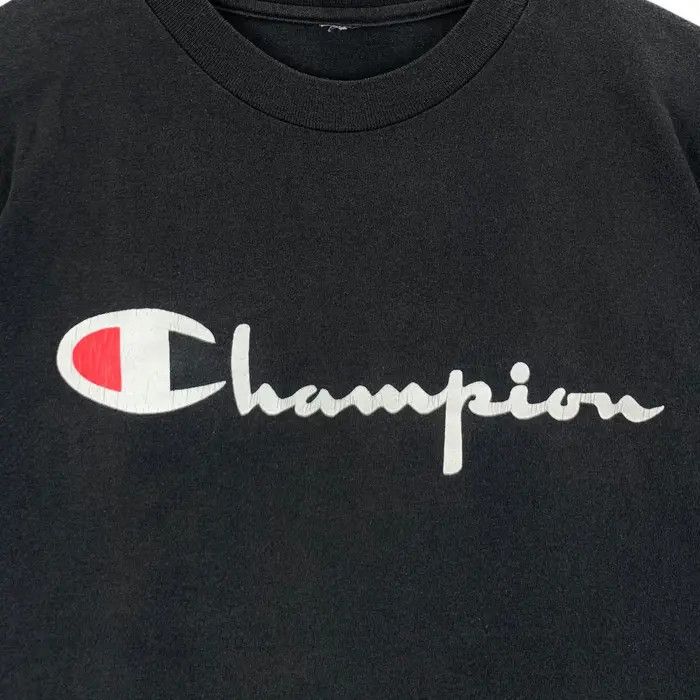 Champion Vintage CHAMPION USA SPORTSWEAR Center Logo Tee Shirt Size M / US 6-8 / IT 42-44 - 3 Thumbnail